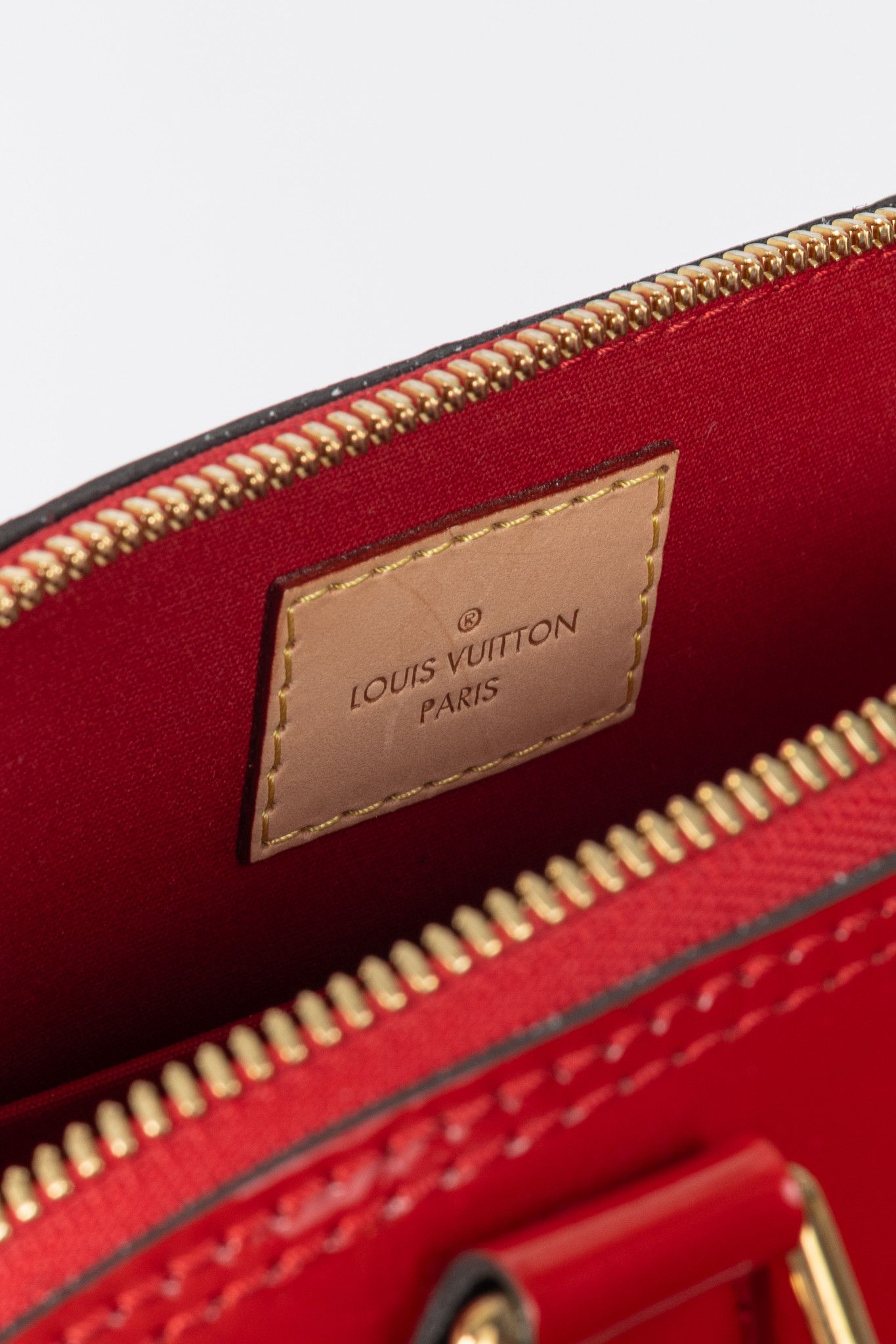 Louis Vuitton Louis Vuitton Alma BB Cerise Monogram Vernis Tote Size ONE SIZE - 13 Thumbnail
