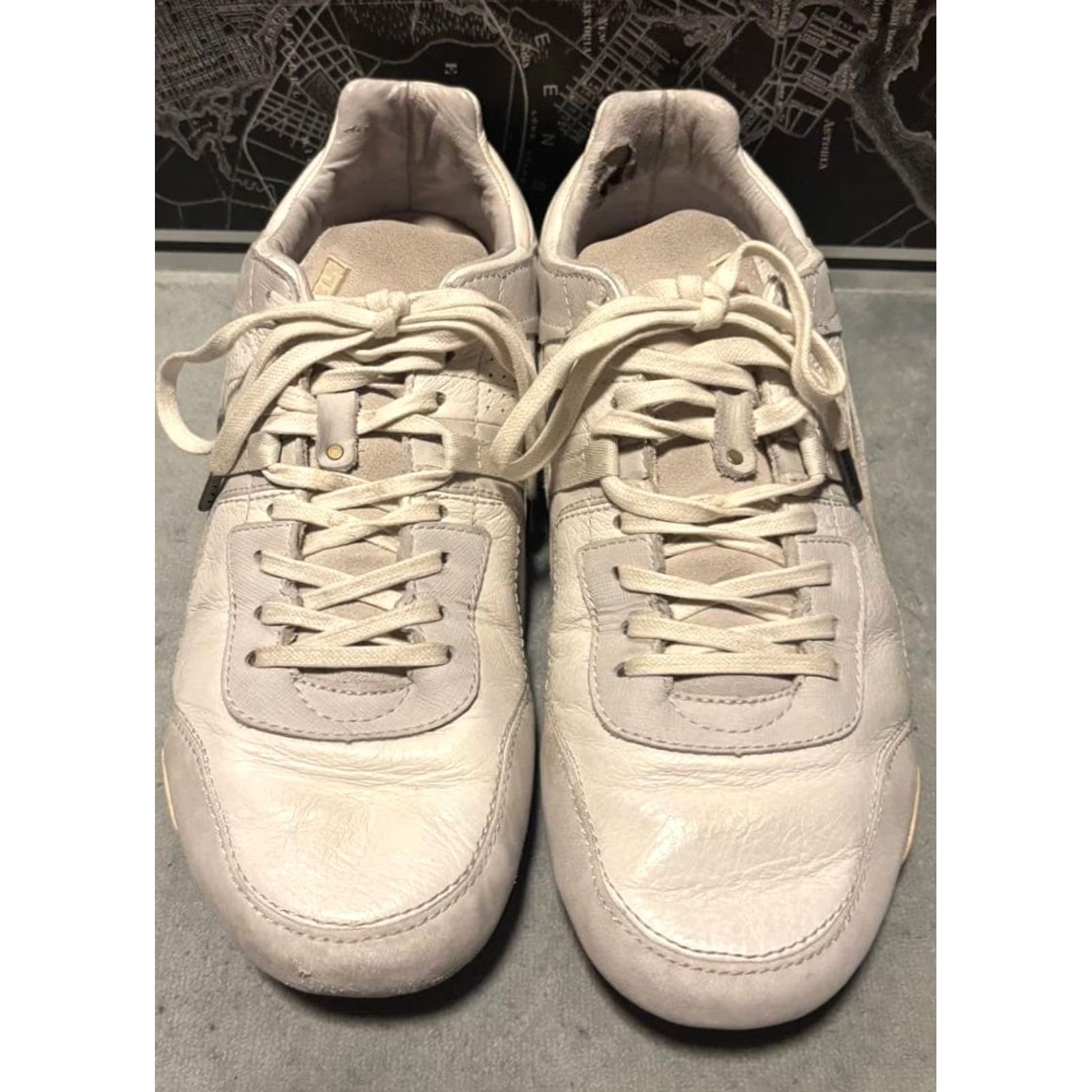 Diesel VINTAGE Diesel Men Sneakers Korbin Ⅱ White 10.5US Leather Sneakers City 90s 00s Mens LuxurY Slight damage Size US 11 / EU 44 - 6 Thumbnail