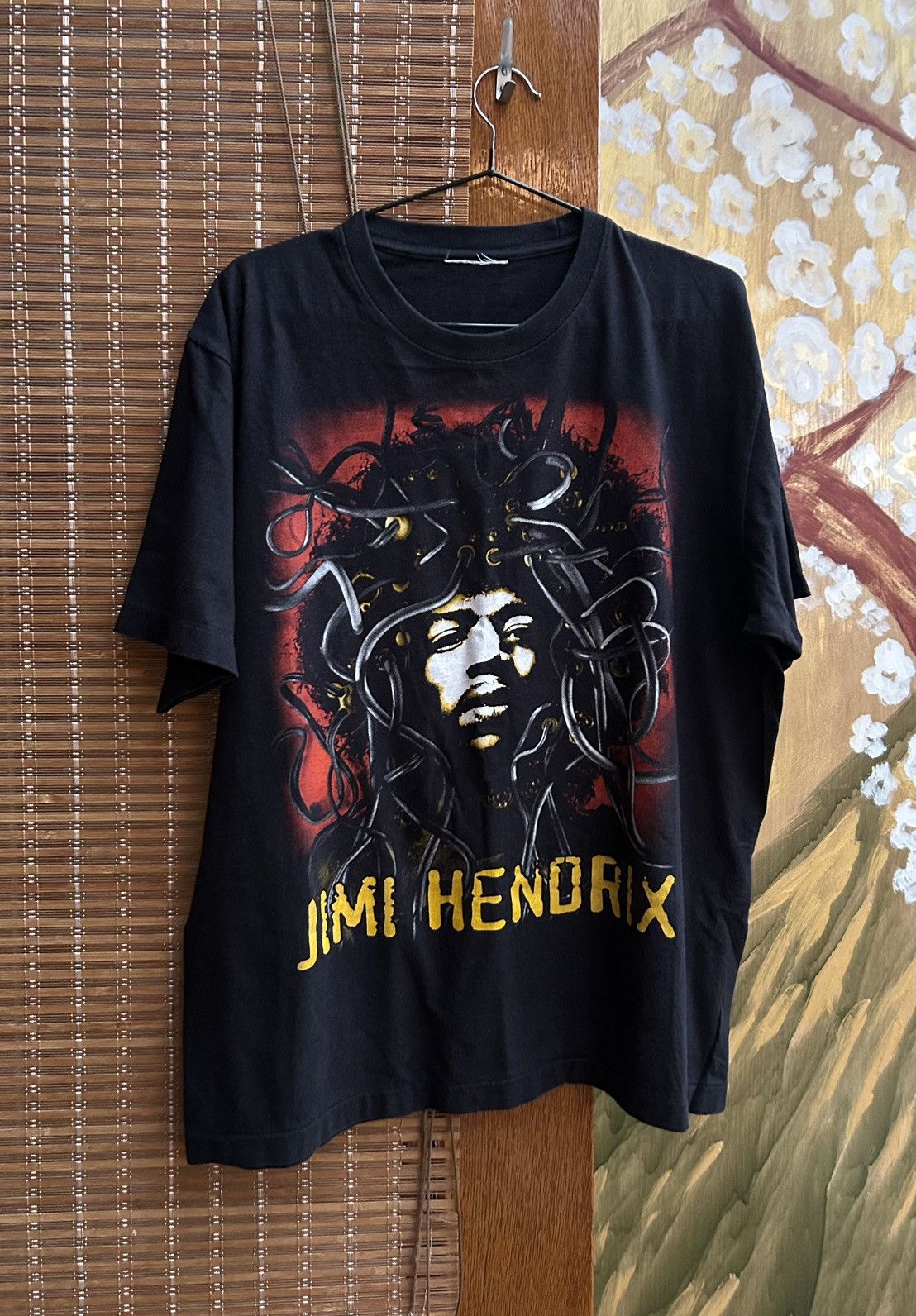 Jimi Hendrix 90s Jimi Hendrix Black Single Stitch T-shirt Size US M / EU 48-50 / 2 - 1 Thumbnail