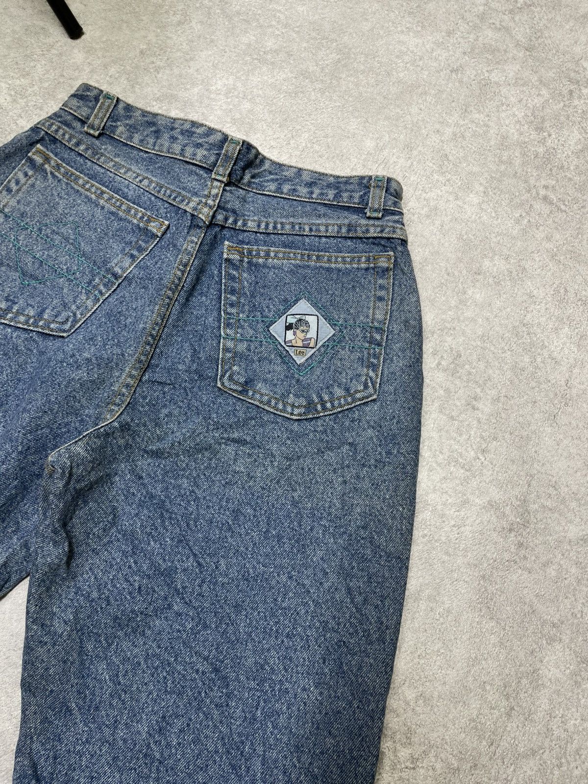 Japanese Brand × Lee × Vintage Vintage Lee Gossip Jeans – 90s Workwear Americana Size US 30 / EU 46 - 3 Thumbnail