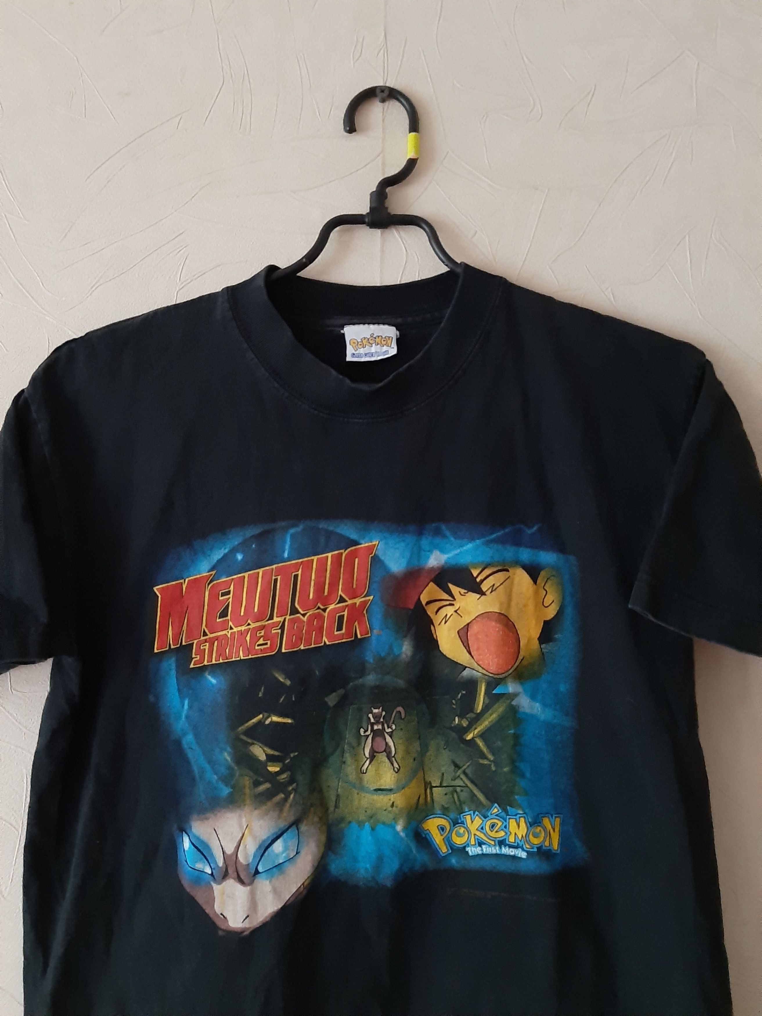 Pokemon × Vintage 1998 Pokemon Mewtwo Strikes Back Tee Size US XXS / EU 40 - 2 Thumbnail