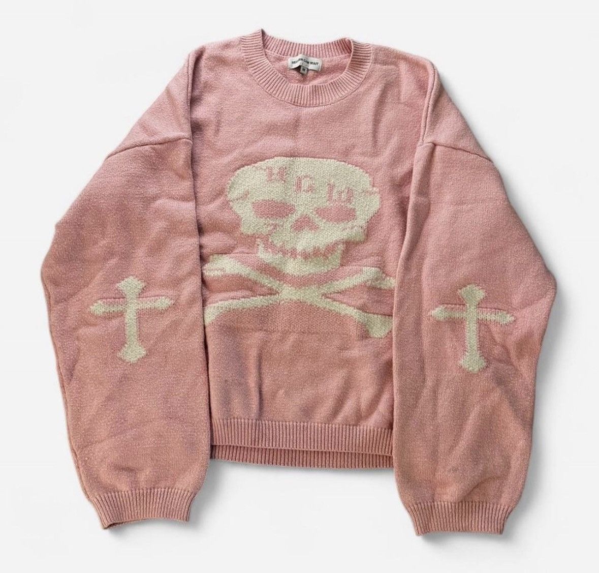 Other Heaven Can Wait pink skull knit 👼🏻 Size US M / EU 48-50 / 2 - 1 Thumbnail