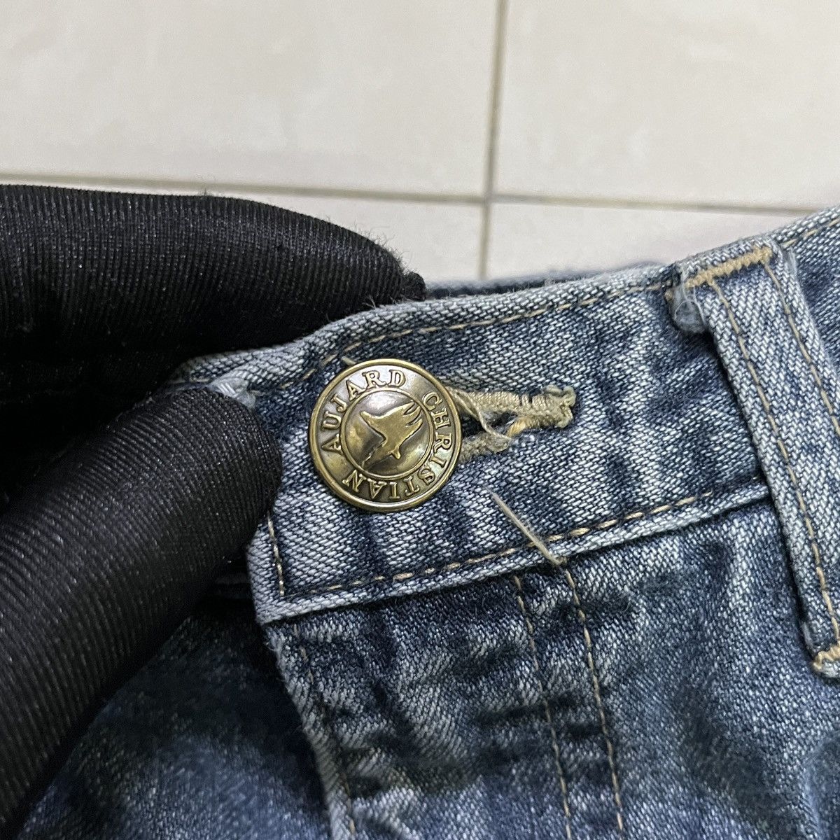 Other Vintage Christian Aujard Baggy Jeans Size US 28 / EU 44 - 5 Thumbnail