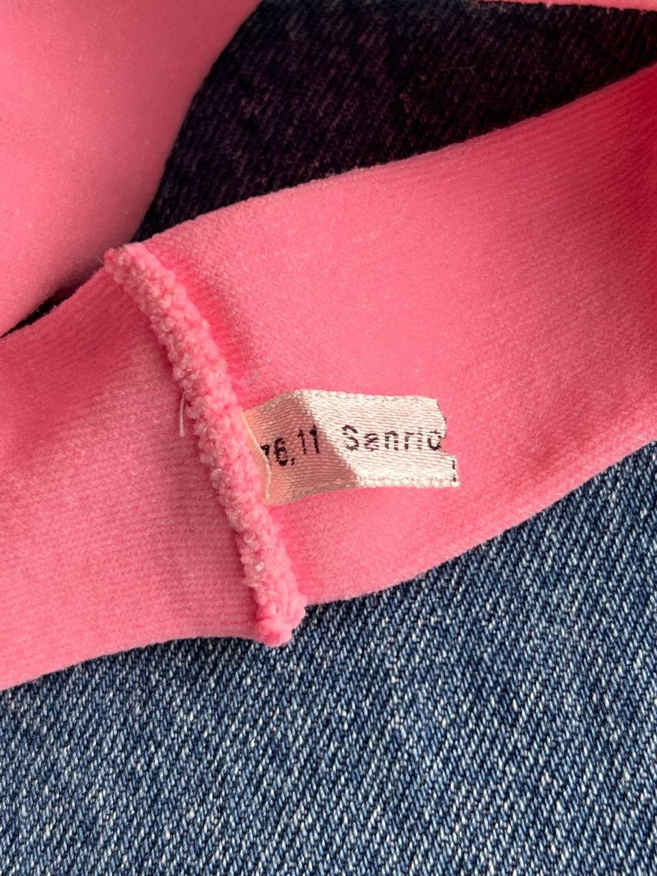 Japanese Brand × Vintage Y2k Hello Kitty Headband Hat Cat Big Logo 00s Elastic Size ONE SIZE - 3 Thumbnail
