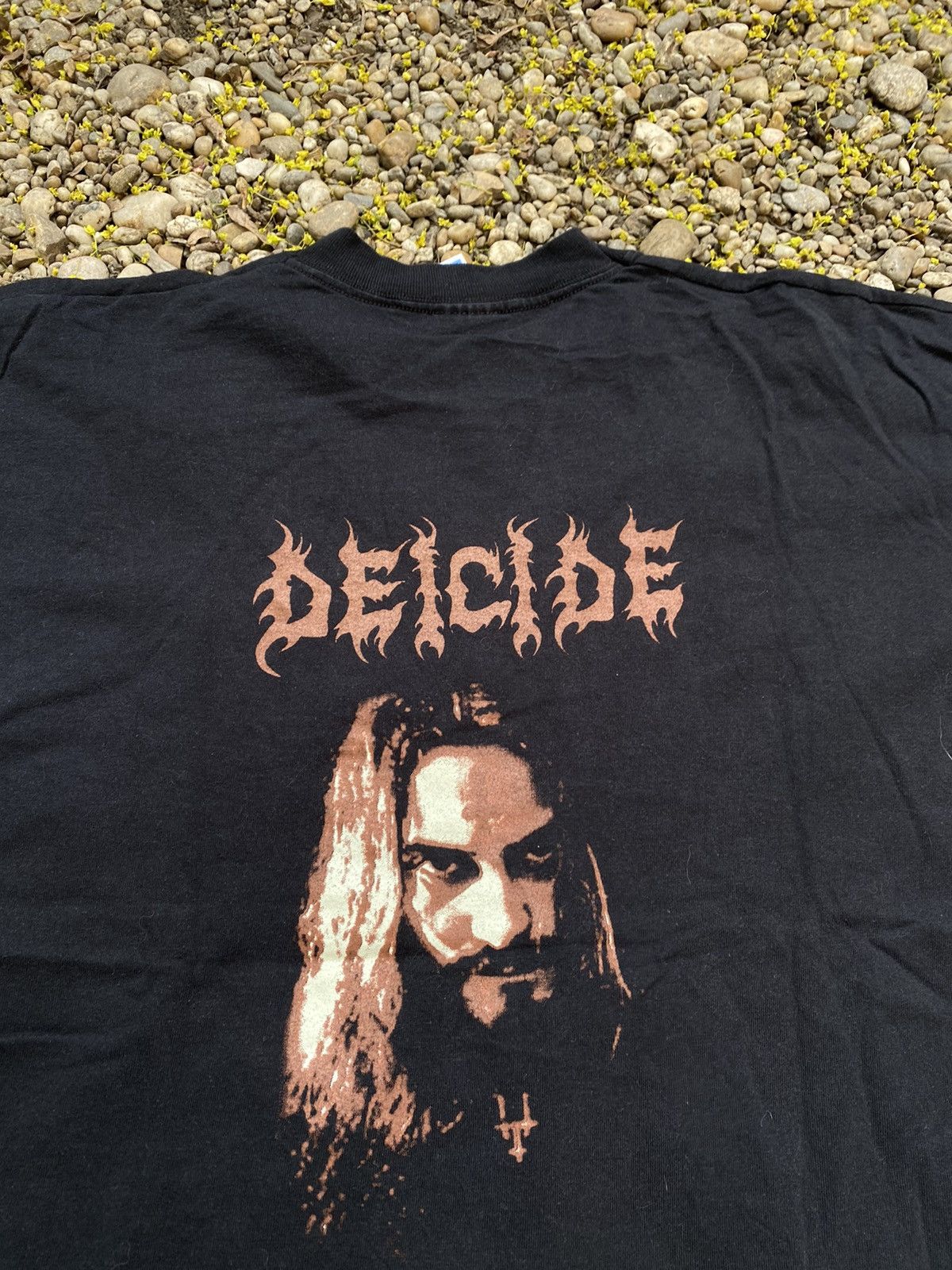 Band Tees × Vintage Vintage Deicide Dark Metal Death Rock Tee Size US XL / EU 56 / 4 - 7 Thumbnail