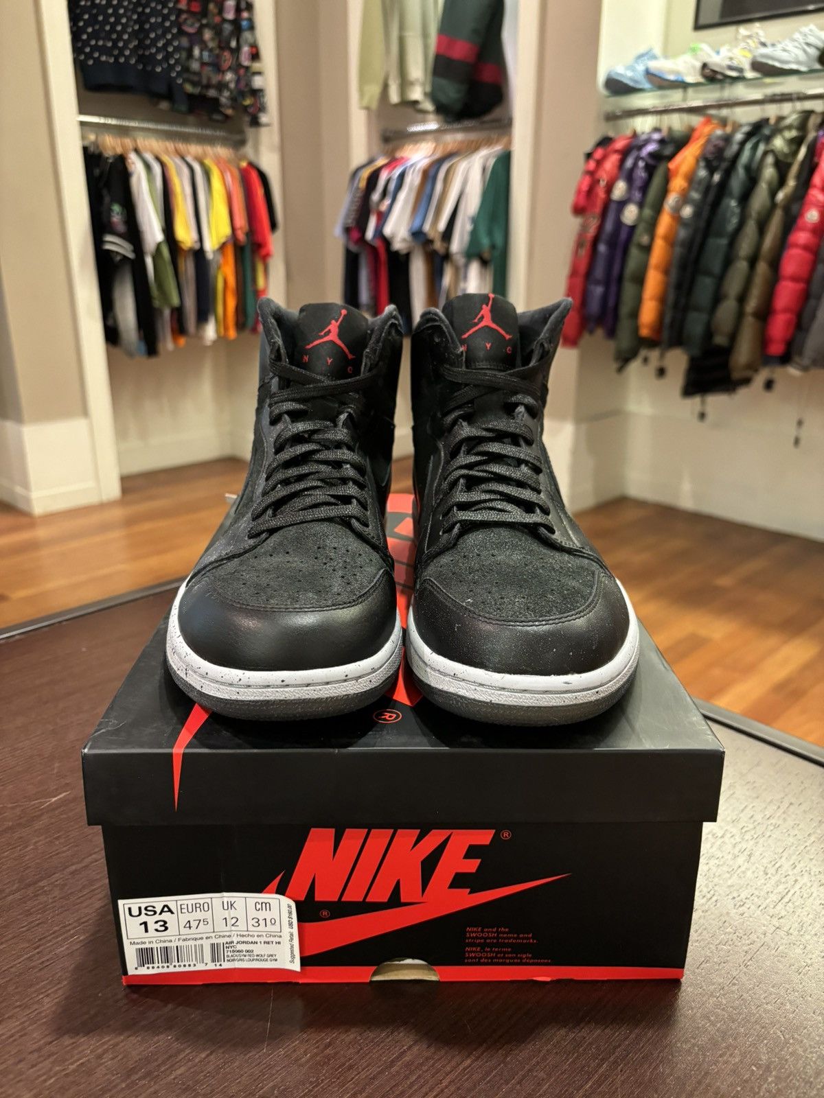Jordan Brand Jordan 1 Retro NYC (15) Size US 13 / EU 46 - 5 Thumbnail