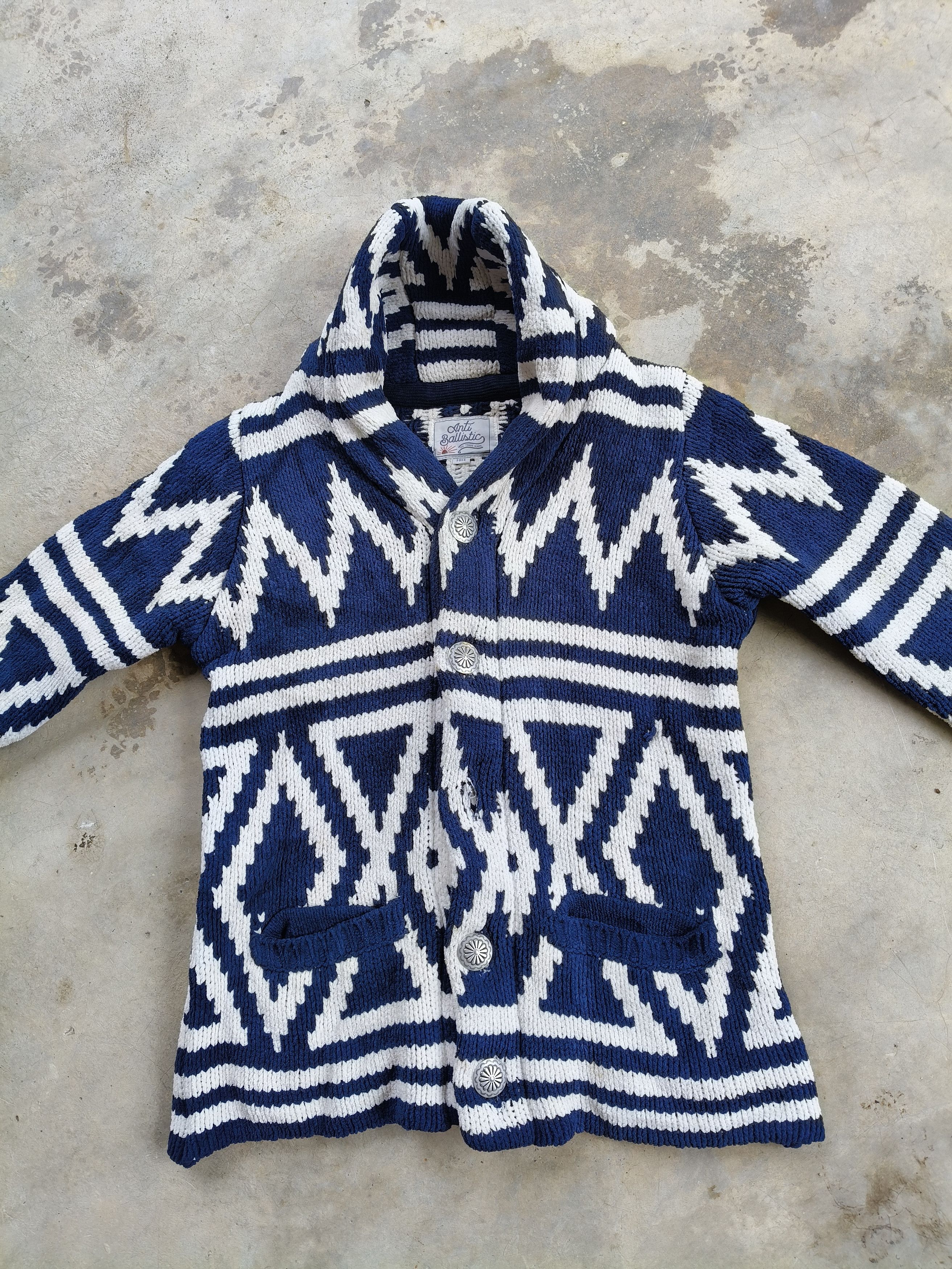 Japanese Brand Knitwear Cardigan Anti Ballastic Size M / US 6-8 / IT 42-44 - 5 Thumbnail