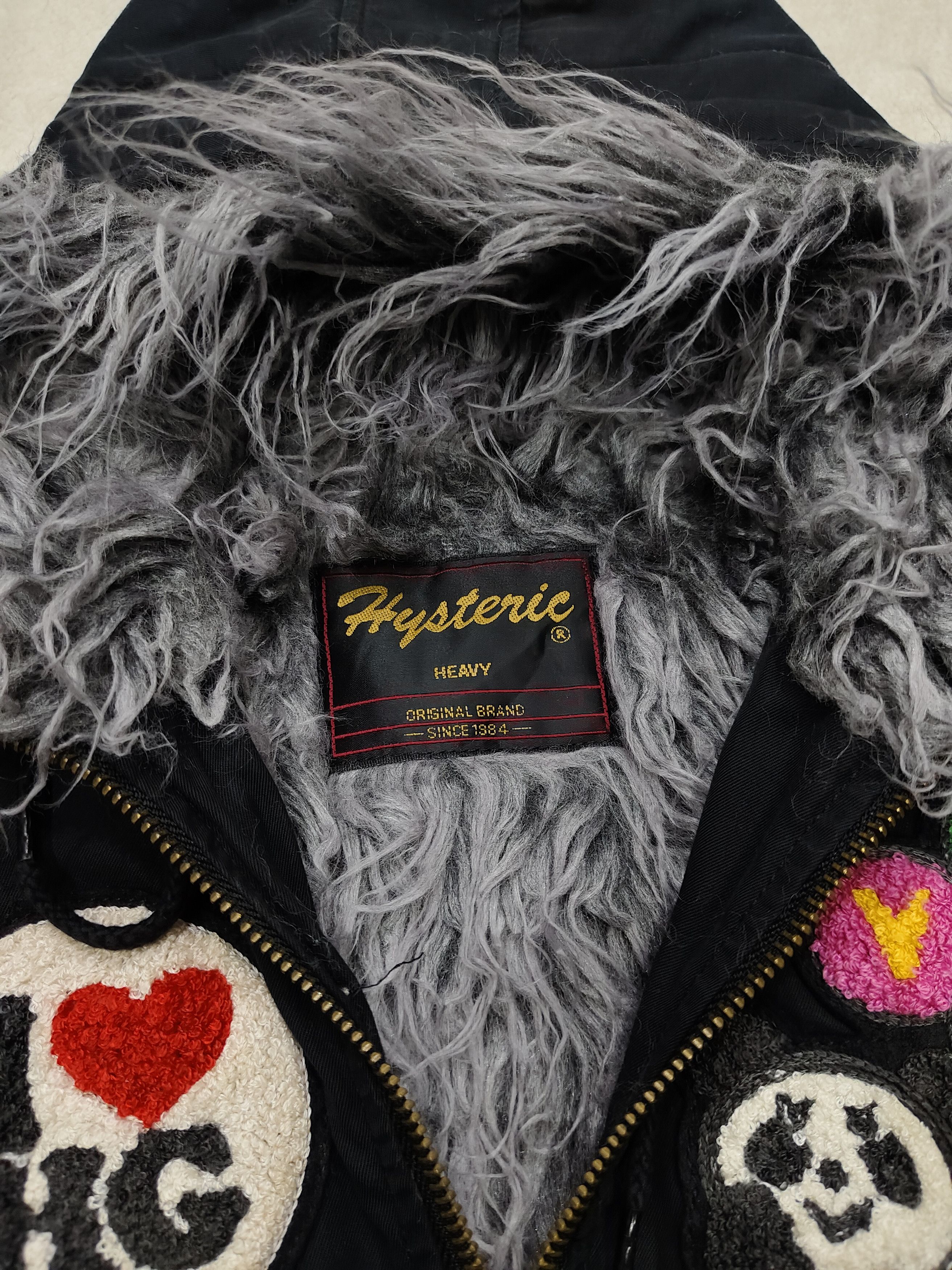 Hysteric Glamour KIDS🔥Vtg Hysteric Glamour Heavy Fur Coats Jacket Size US XXS / EU 40 - 7 Thumbnail
