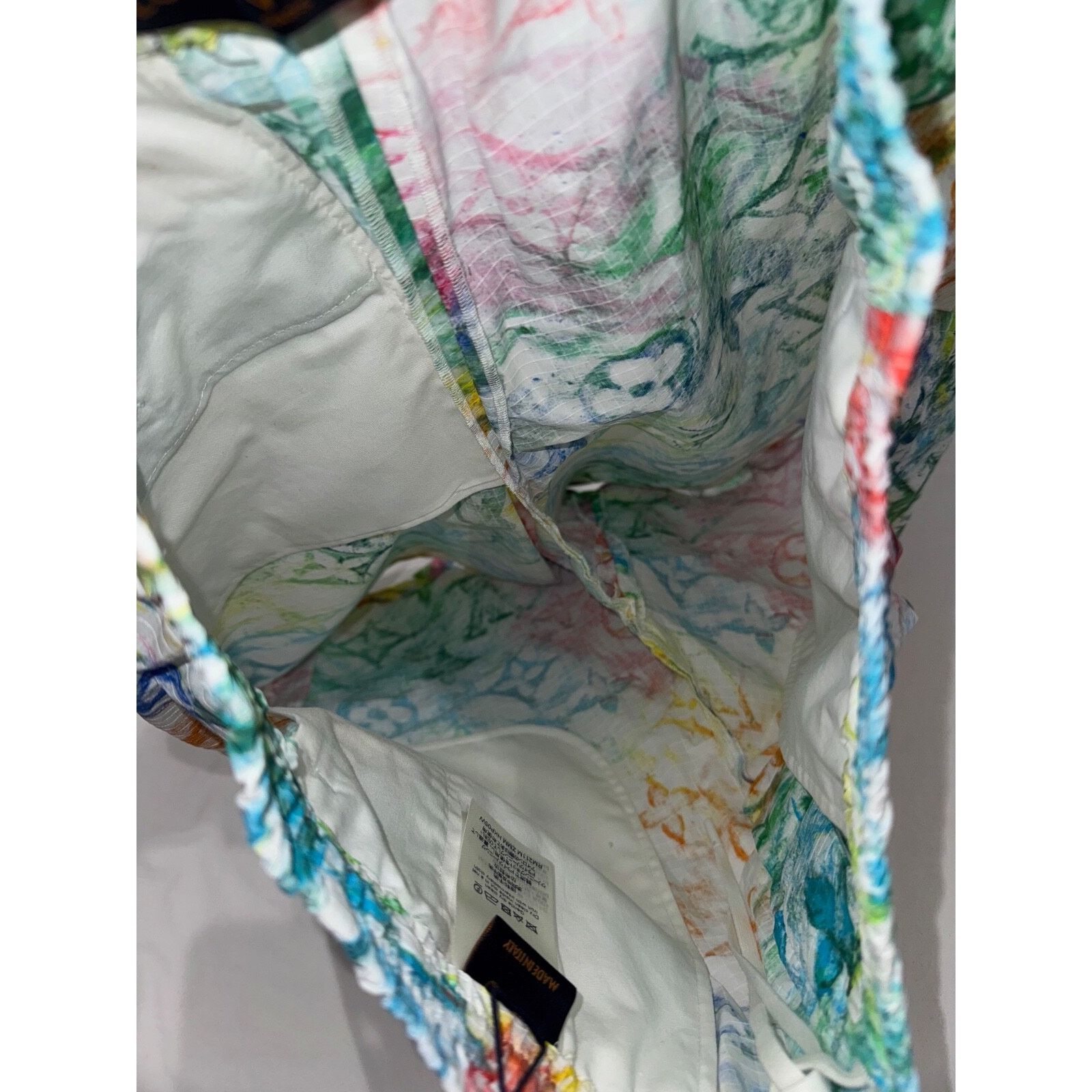 Louis Vuitton Louis Vuitton LV Pastel Monogram Logo Multicolor Watercolor Size US 26 / EU 42 - 11 Thumbnail