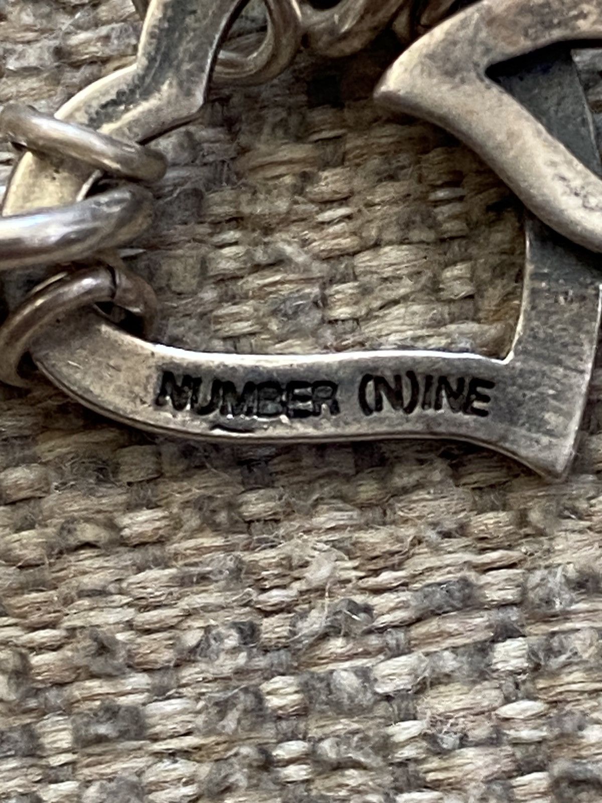 Number (N)ine Crying Heart Paper Chain Bracelet 925 Silver Size ONE SIZE - 3 Thumbnail