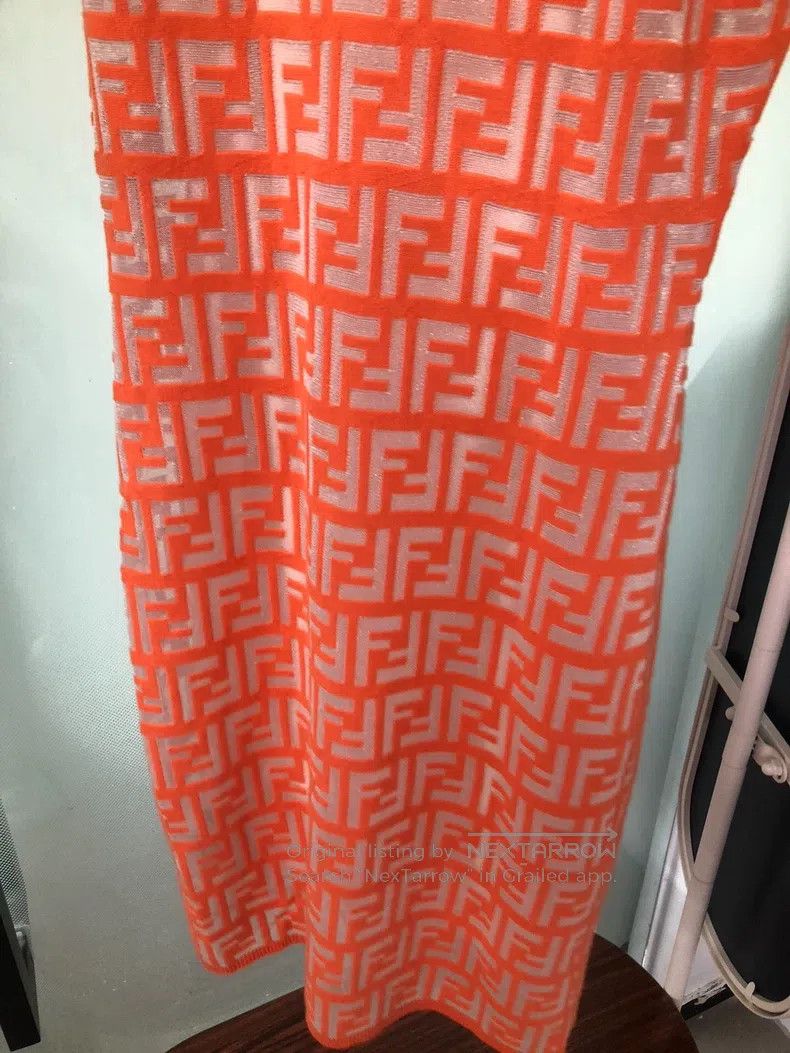 Fendi Fendi All-Print Dress Size XS / US 0-2 / IT 36-38 - 8 Thumbnail