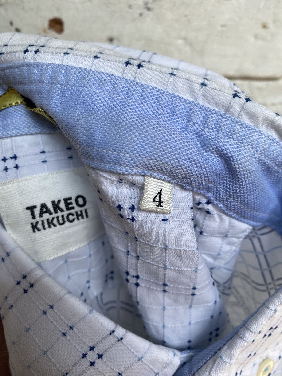 Japanese Brand × Takeo Kikuchi TAKEO KIKUCHI BUTTON UP SHIRT Size US L / EU 52-54 / 3 - 5 Thumbnail