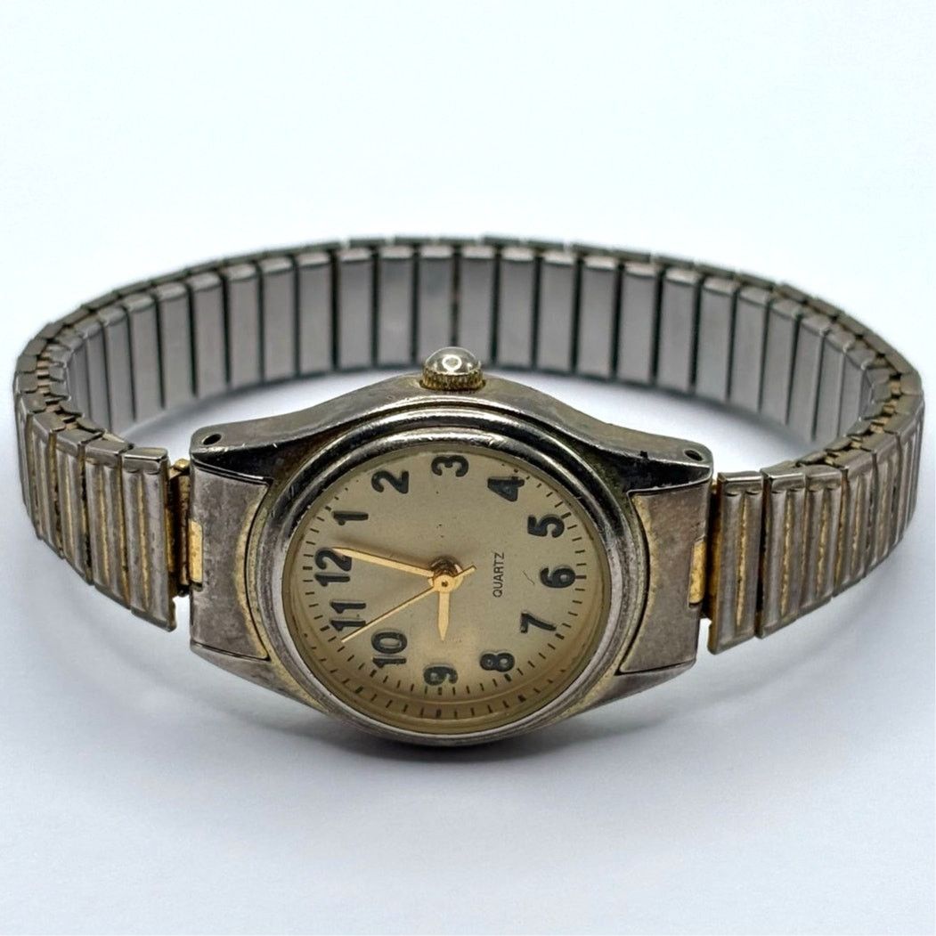 Timex Vintage Gold Quartz Watch Size ONE SIZE - 3 Thumbnail
