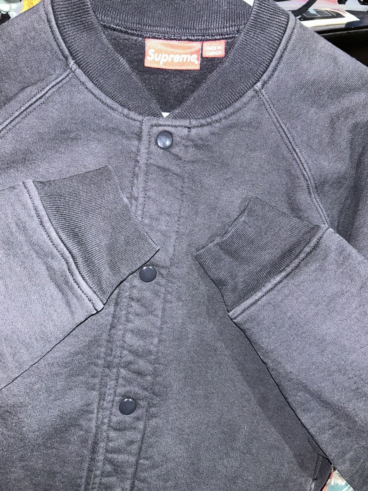 Supreme Supreme Snap Front Arc Logo Jacket Black FW13 size Medium Size US M / EU 48-50 / 2 - 10 Thumbnail
