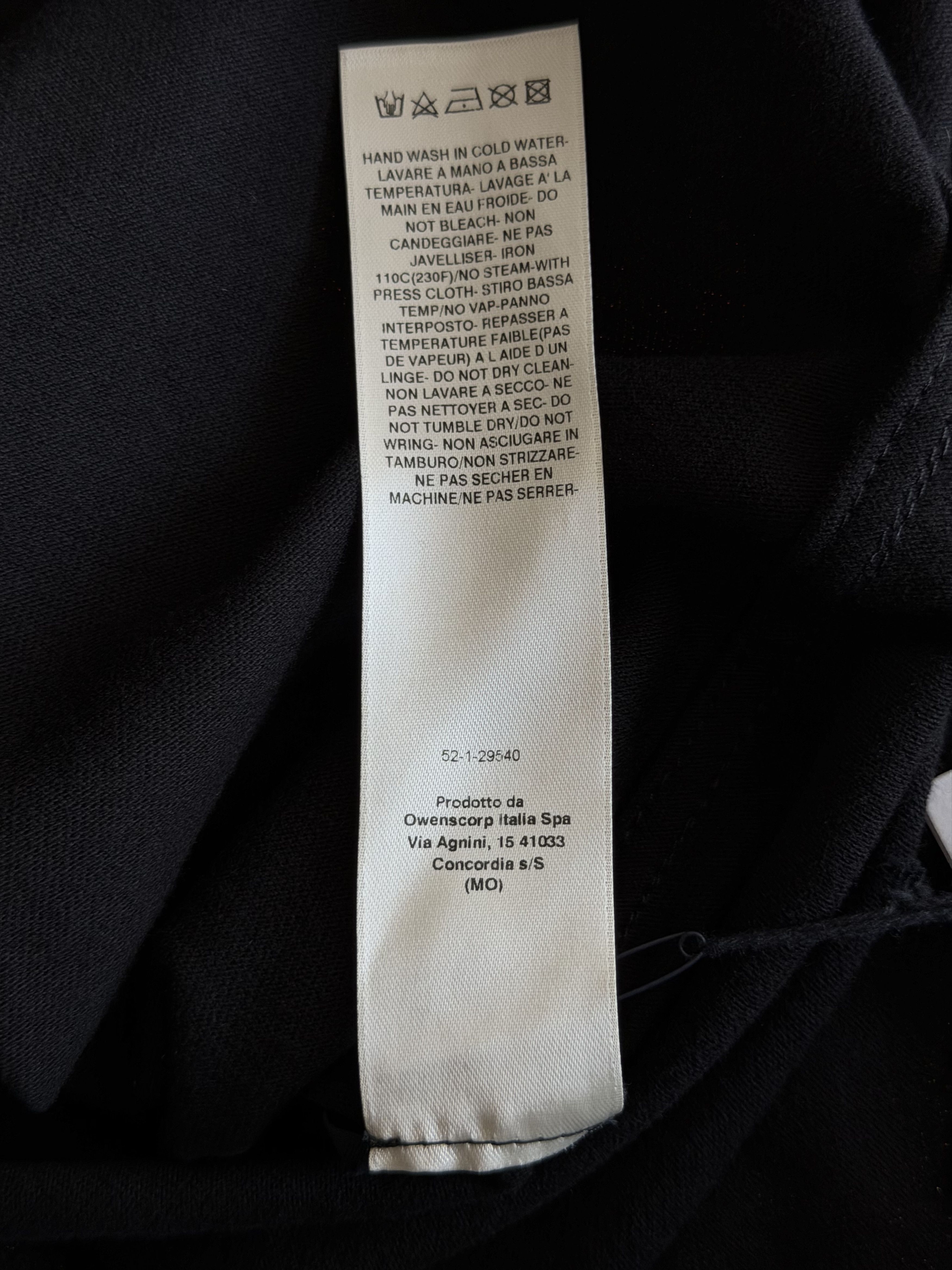 Rick Owens Rick Owens Black Eyelet Jumbo T-Shirt Size US M / EU 48-50 / 2 - 4 Thumbnail