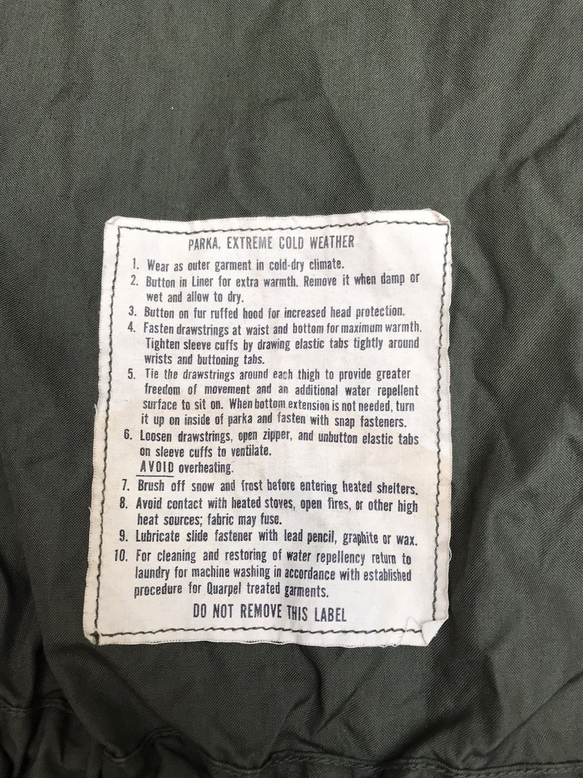 Other US ARMY ANTIQUE M51 fishtail parka extreme cold weather Size US M / EU 48-50 / 2 - 2 Thumbnail