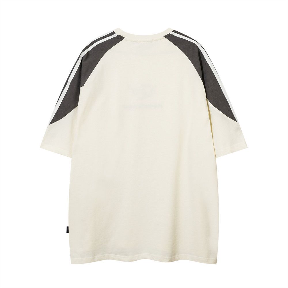 Japanese Brand × Vintage Japanese retro letter embroidery matching T-shirt loose Size US L / EU 52-54 / 3 - 2 Thumbnail