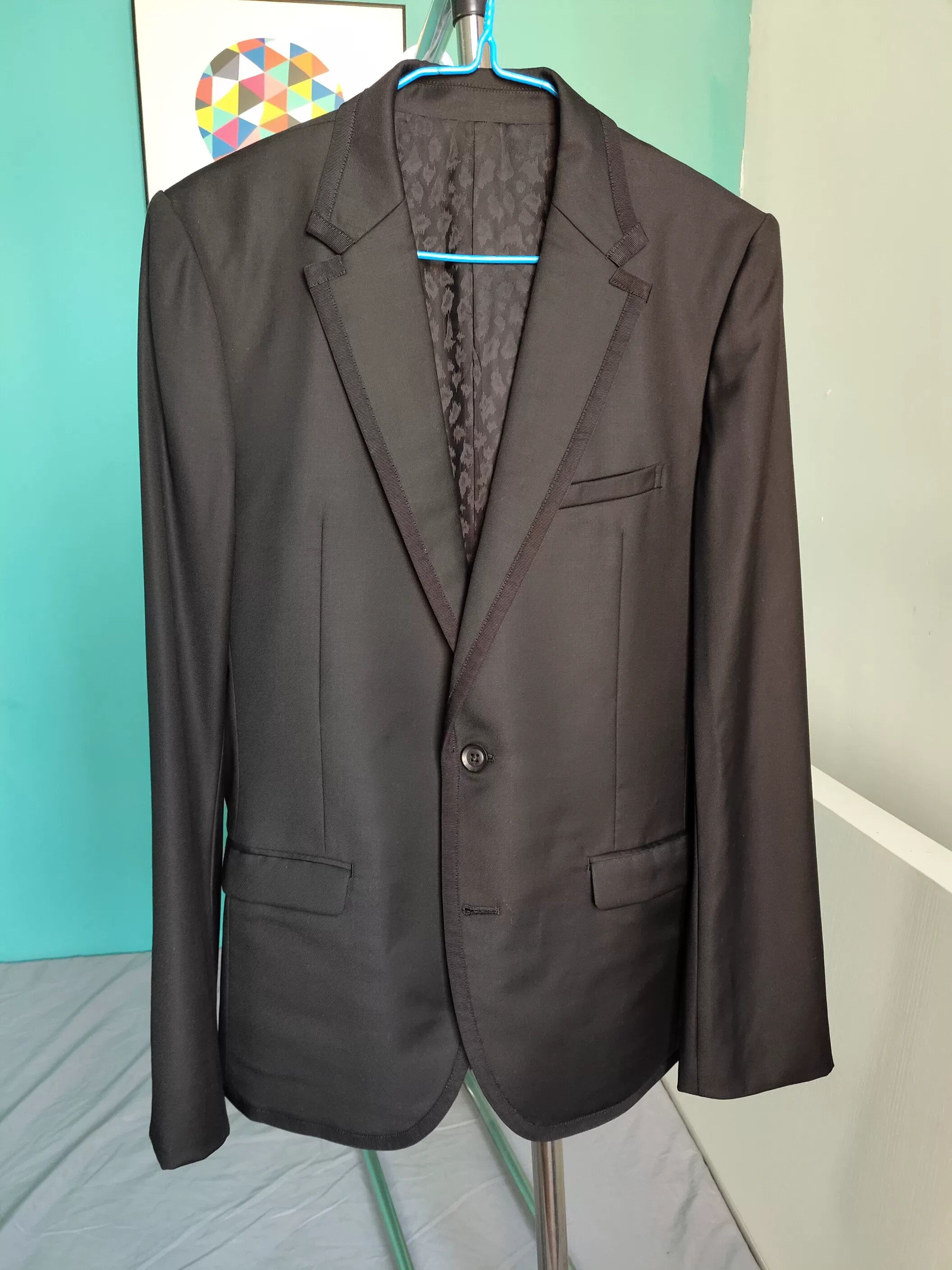 Lounge Lizard Japanese Wool Blazer by Lounge Lizard Size US S / EU 44-46 / 1 - 1 Thumbnail