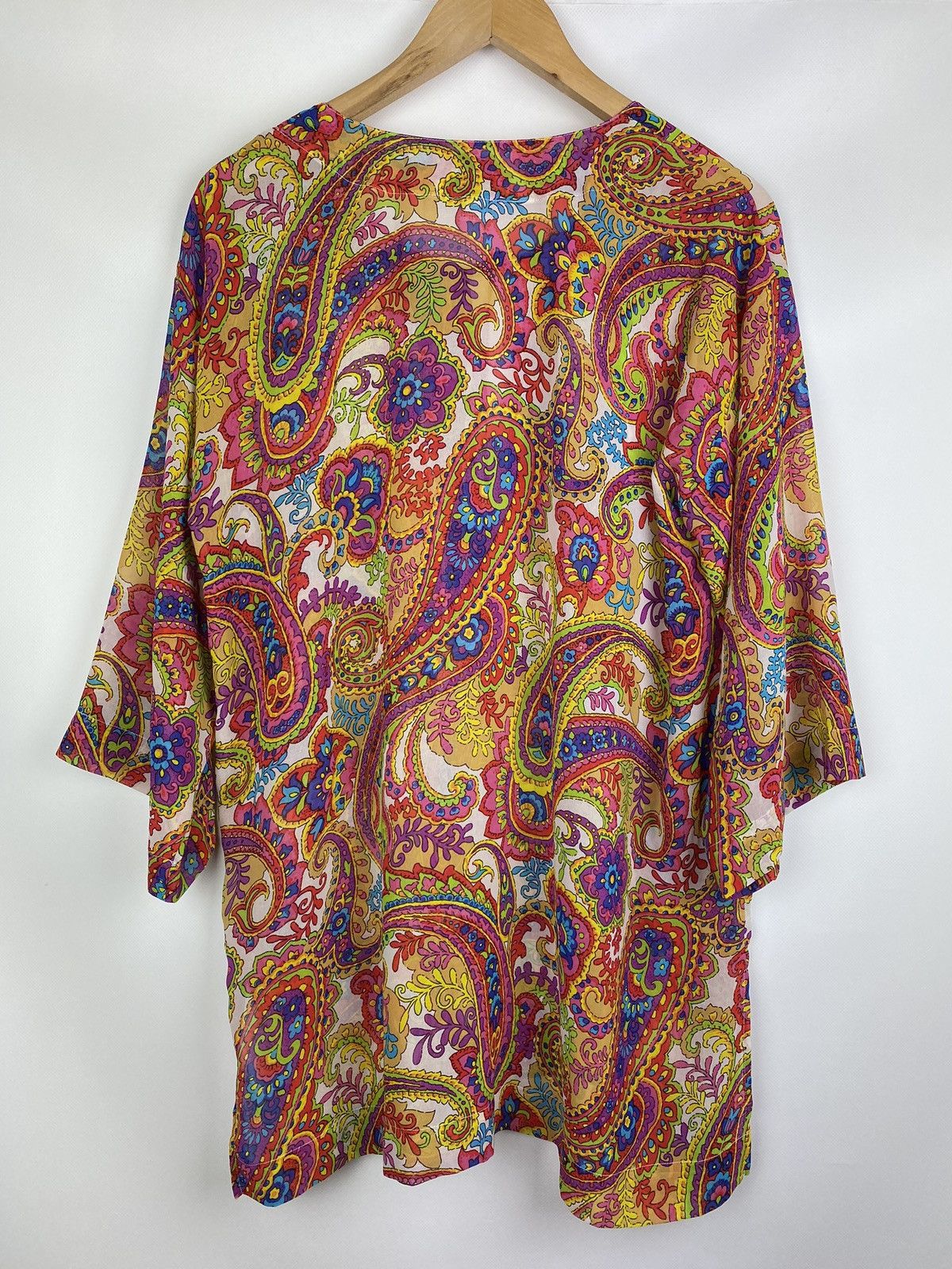 Dolce & Gabbana Dolce & Gabbana ladies Paisley patterned mesh tunic blouse Size M / US 6-8 / IT 42-44 - 10 Thumbnail
