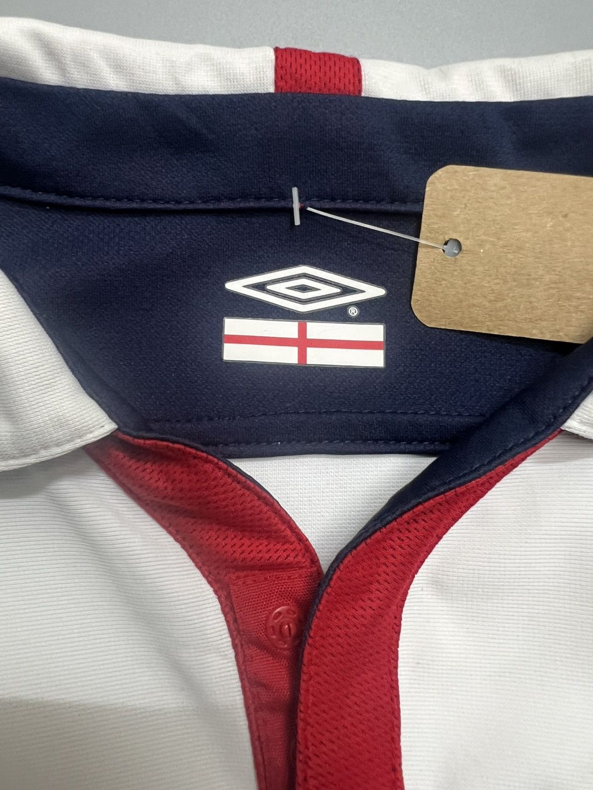 Umbro Vintage Umbro England Jersey 2003-2005 Size US XS / EU 42 / 0 - 6 Thumbnail
