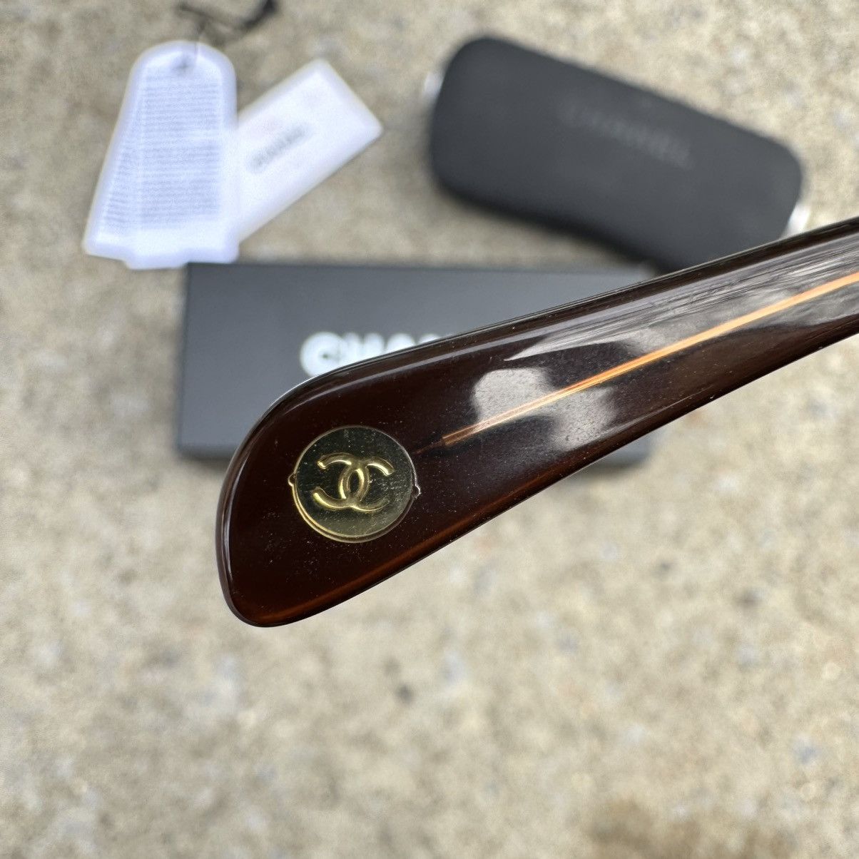 Chanel Vintage Chanel Sunglasses Size ONE SIZE - 7 Thumbnail