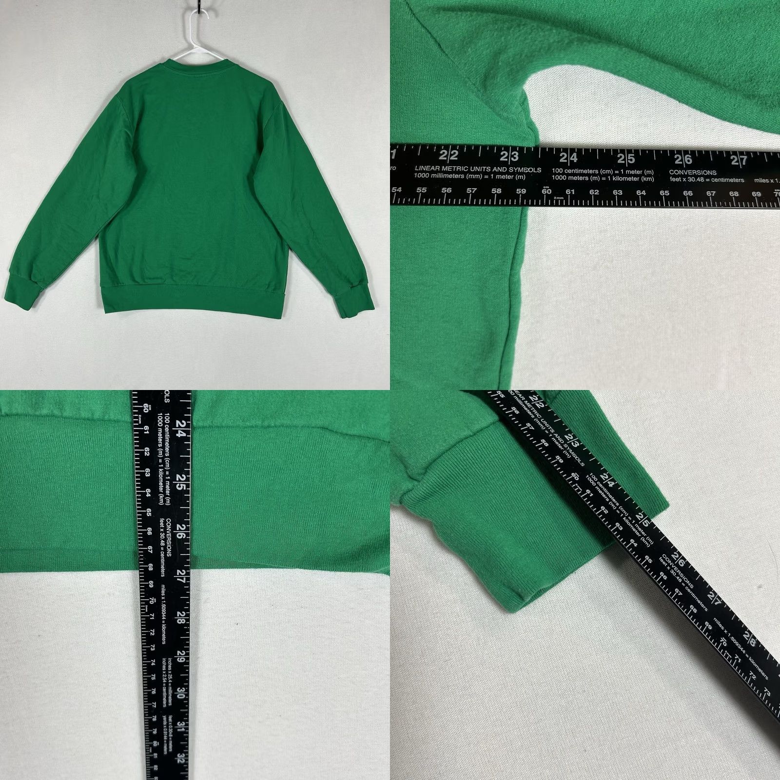 Vintage The Simpsons' Tis the Season to be Jelly Funny Sweatshirt Mens Medium Green Xmas Size US M / EU 48-50 / 2 - 8 Thumbnail
