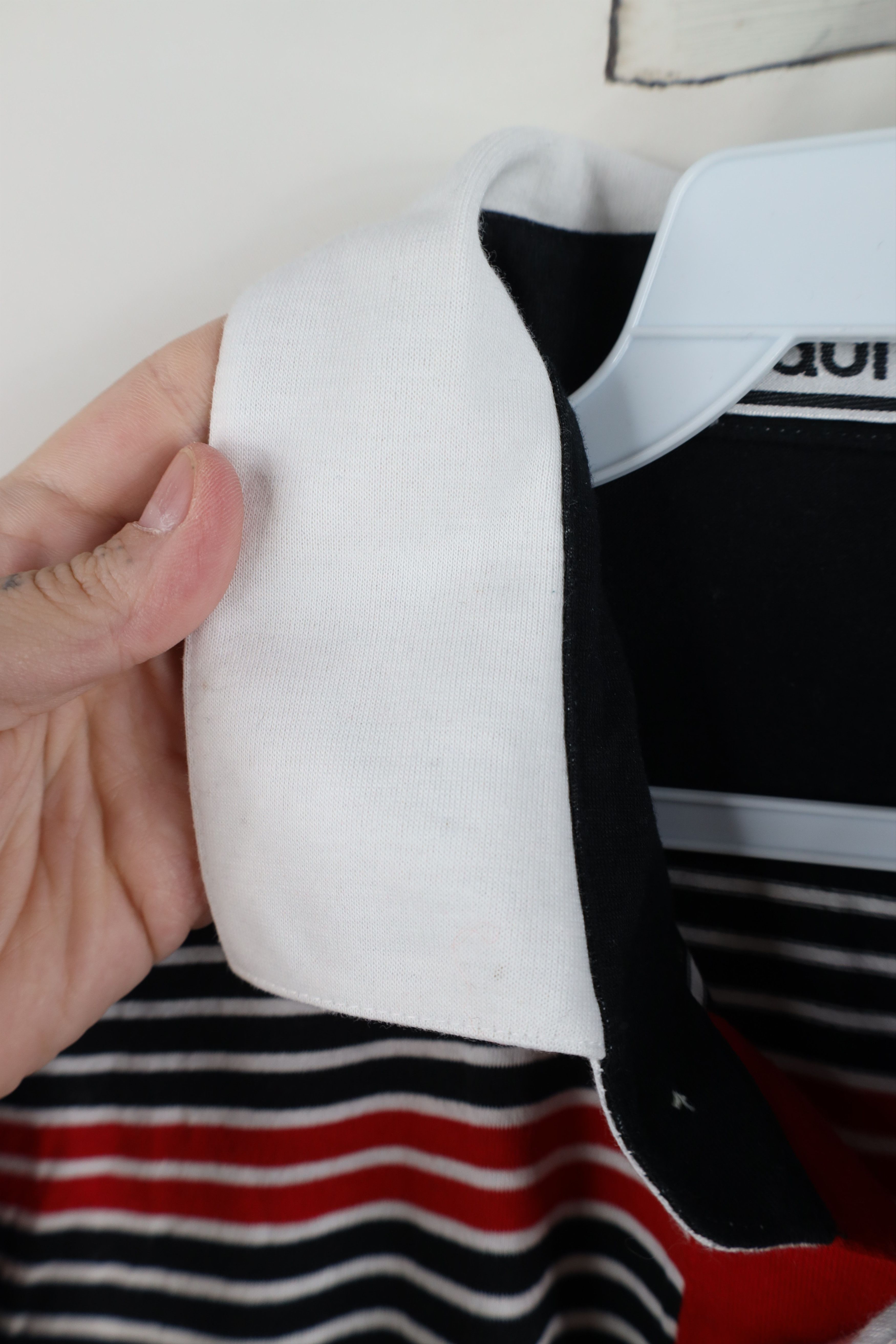 Vintage Vintage 90s Streetwear Block Knit Collared Golf Polo Shirt Size US XL / EU 56 / 4 - 8 Thumbnail