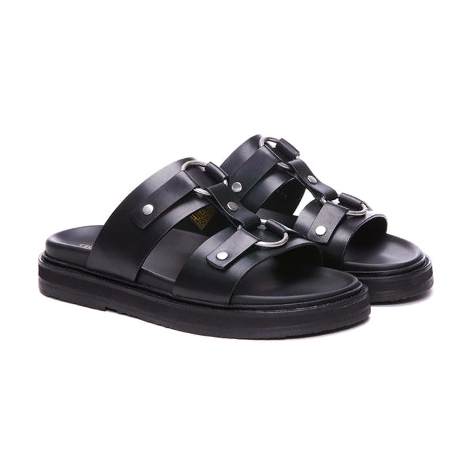 Celine Celine Tippi Leather Sandals Size US 7 / EU 40 - 1 Thumbnail
