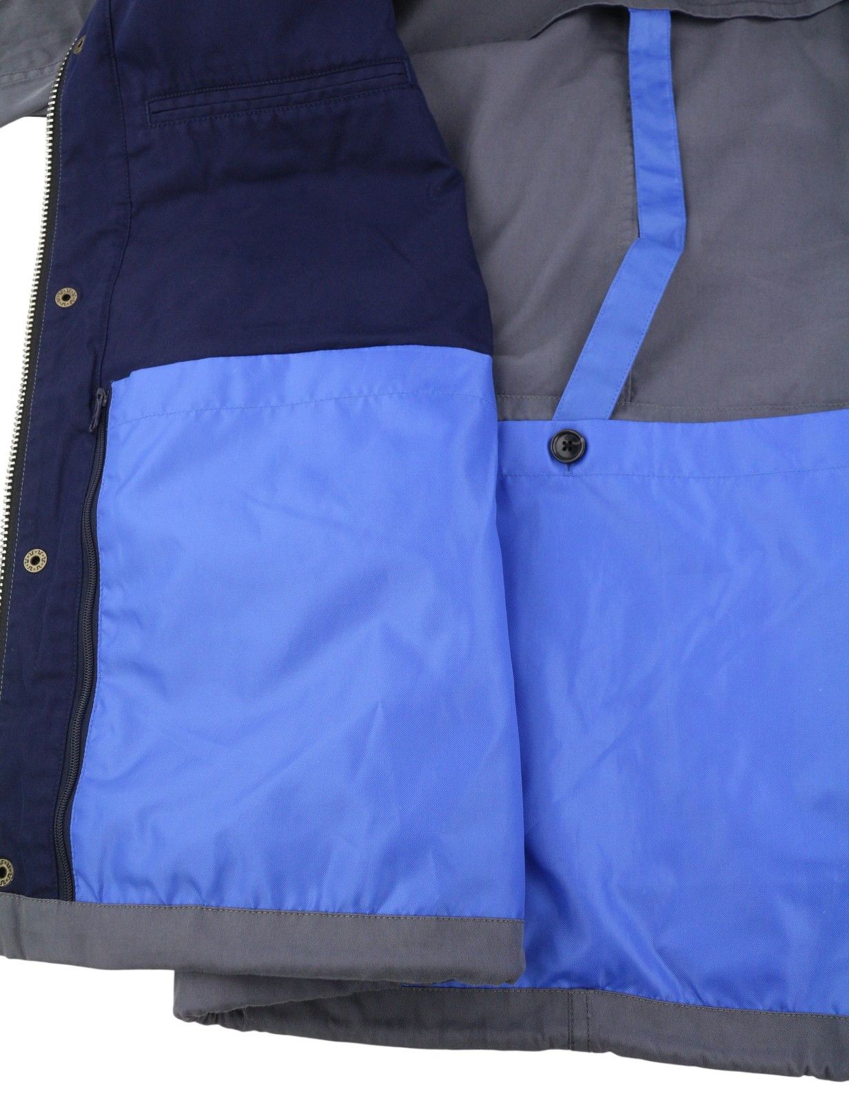 Scotch & Soda M Grey Extended Lining Drawstring Jacket 88483 Size US M / EU 48-50 / 2 - 8 Thumbnail