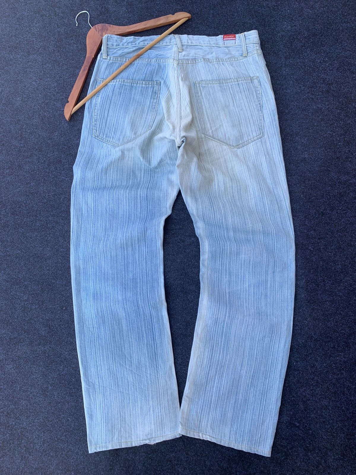 Japan Blue VINTAGE BLUE WAY DESIGN SANDPAPER. Size US 32 / EU 48 - 2 Thumbnail