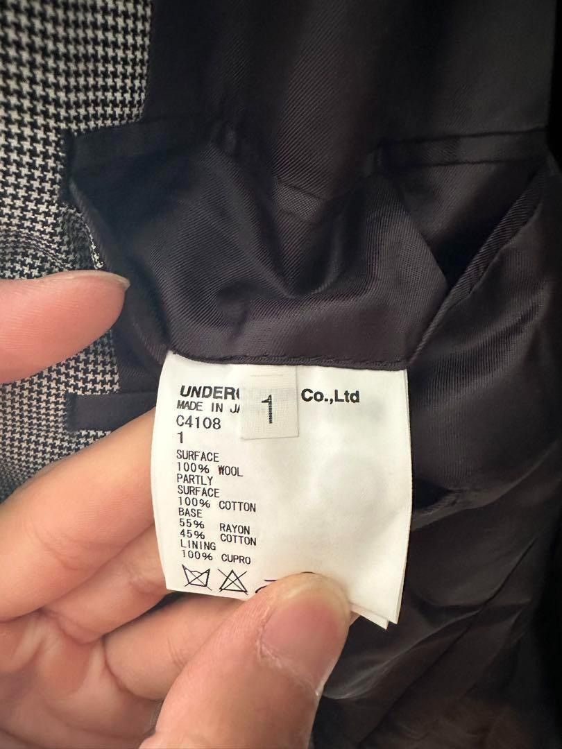 Undercover UNDERCOVER 2004AW Chibi Check Blazer Size US XS / EU 42 / 0 - 7 Thumbnail