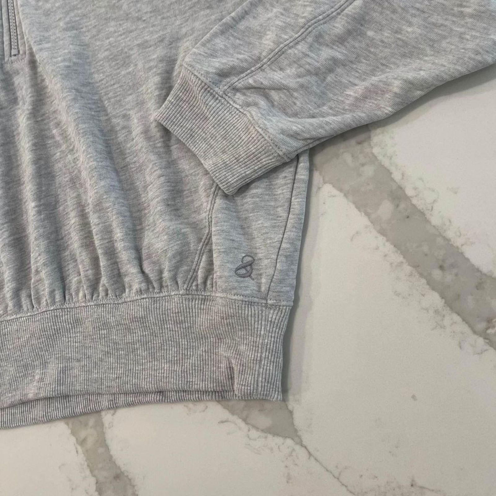 Lou & Grey Lou & Grey Signature Soft Half Zip Sweatshirt Women's Large Size L / US 10 / IT 46 - 3 Thumbnail
