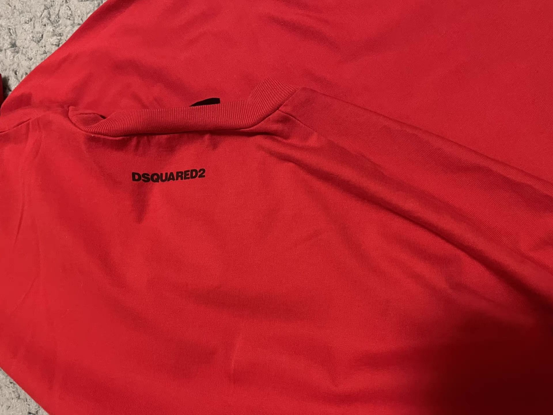 Dsquared2 DSquared2 (D2) red icon T-shirt, Size US XL / EU 56 / 4 - 4 Thumbnail