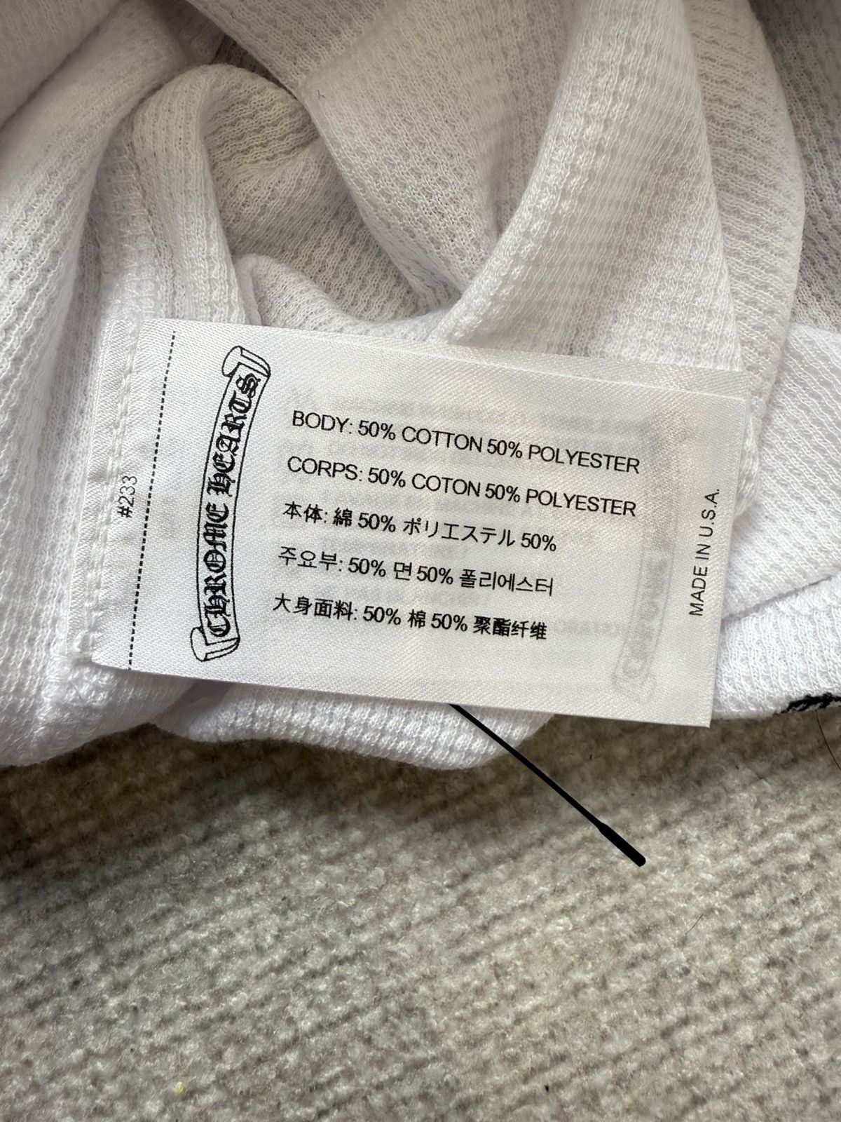 Chrome Hearts Chrome Hearts New Thermal horseshoe Long Sleeve Size US L / EU 52-54 / 3 - 5 Thumbnail