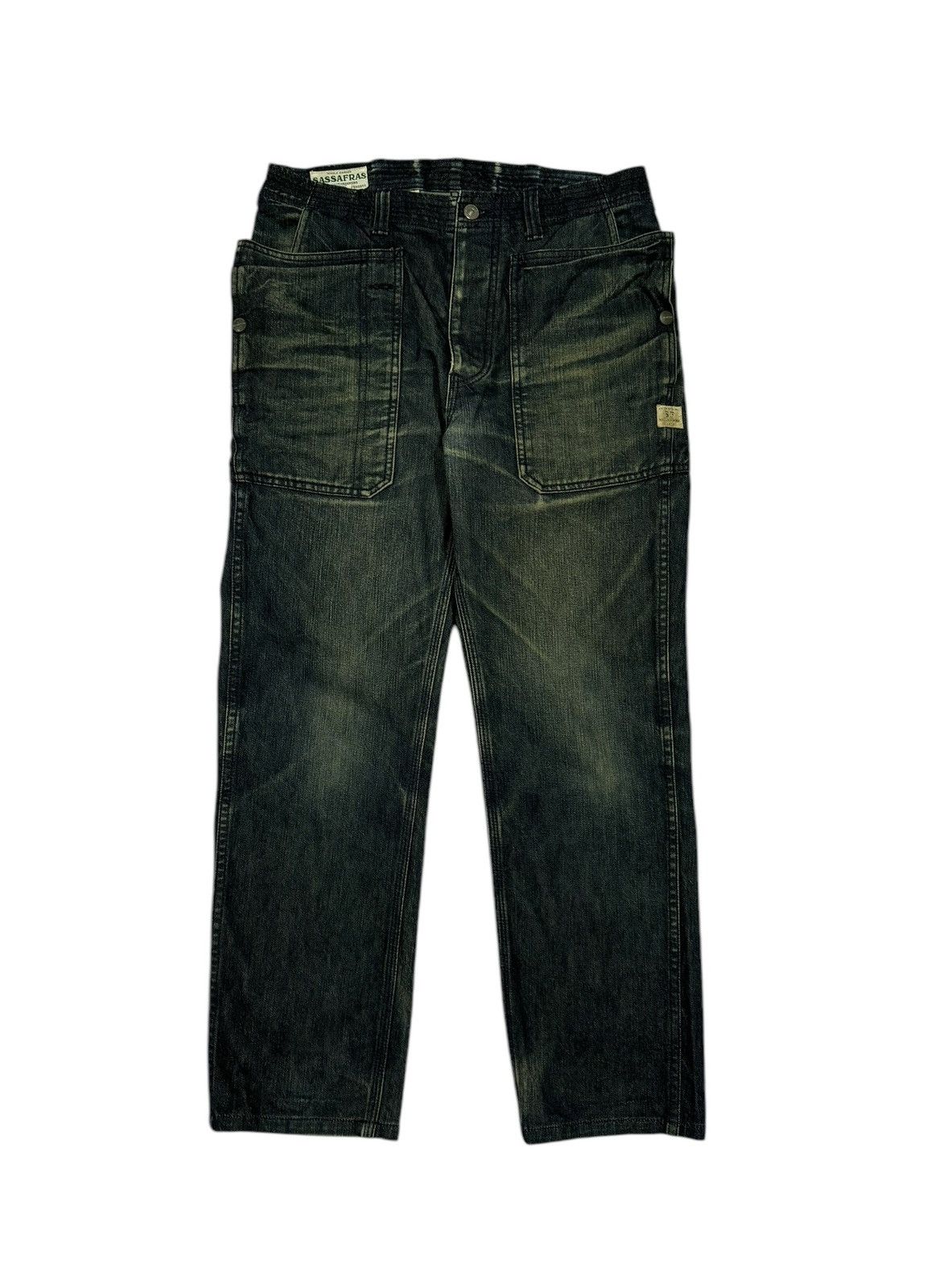 Mister Freedom Sassafras Puzzle Ring Multipocket Jeans Size US 31 - 1 Thumbnail