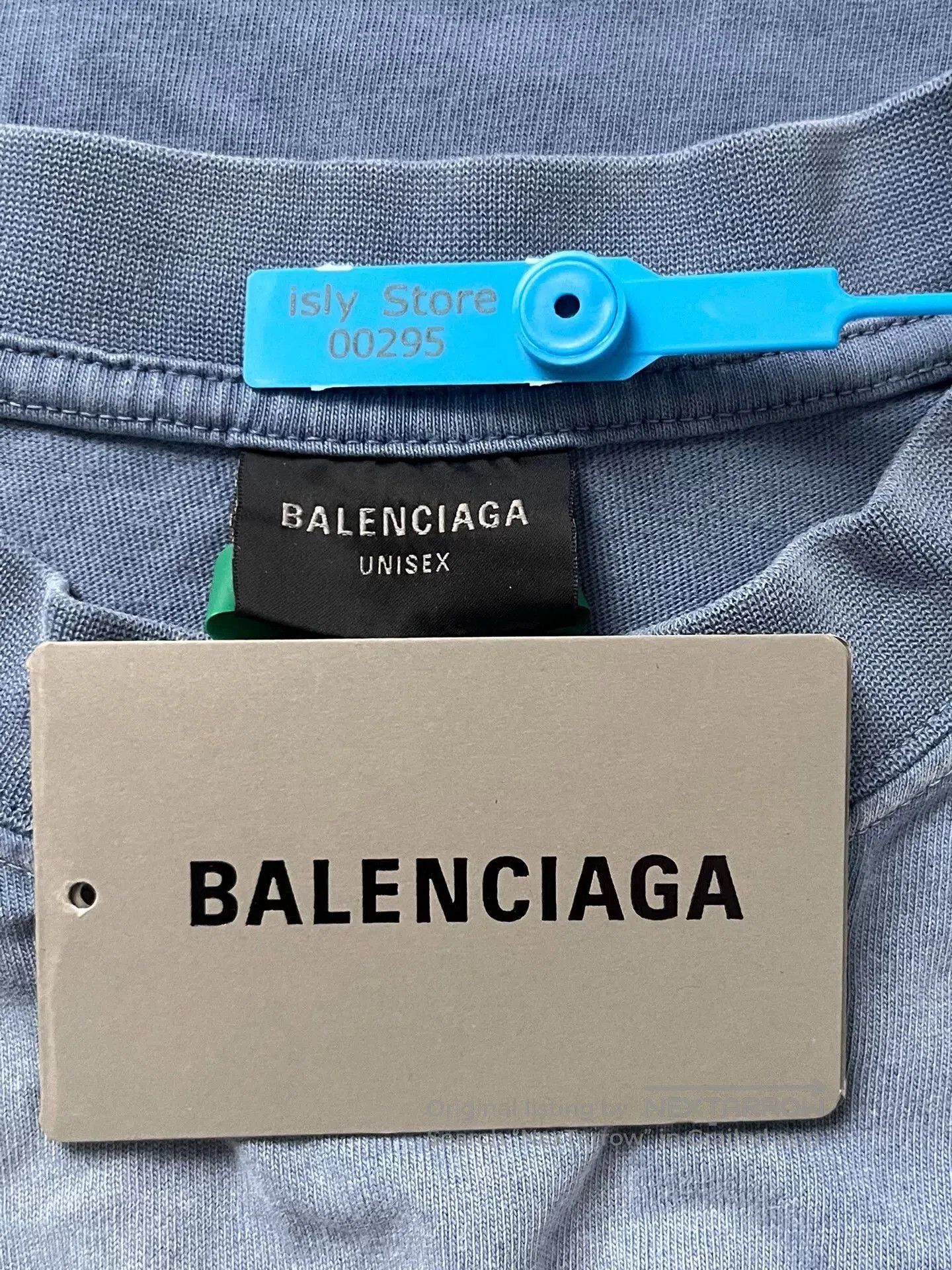 Balenciaga Balenciaga Men's Letter Print Short Sleeve T-shirt. Size US L / EU 52-54 / 3 - 4 Thumbnail