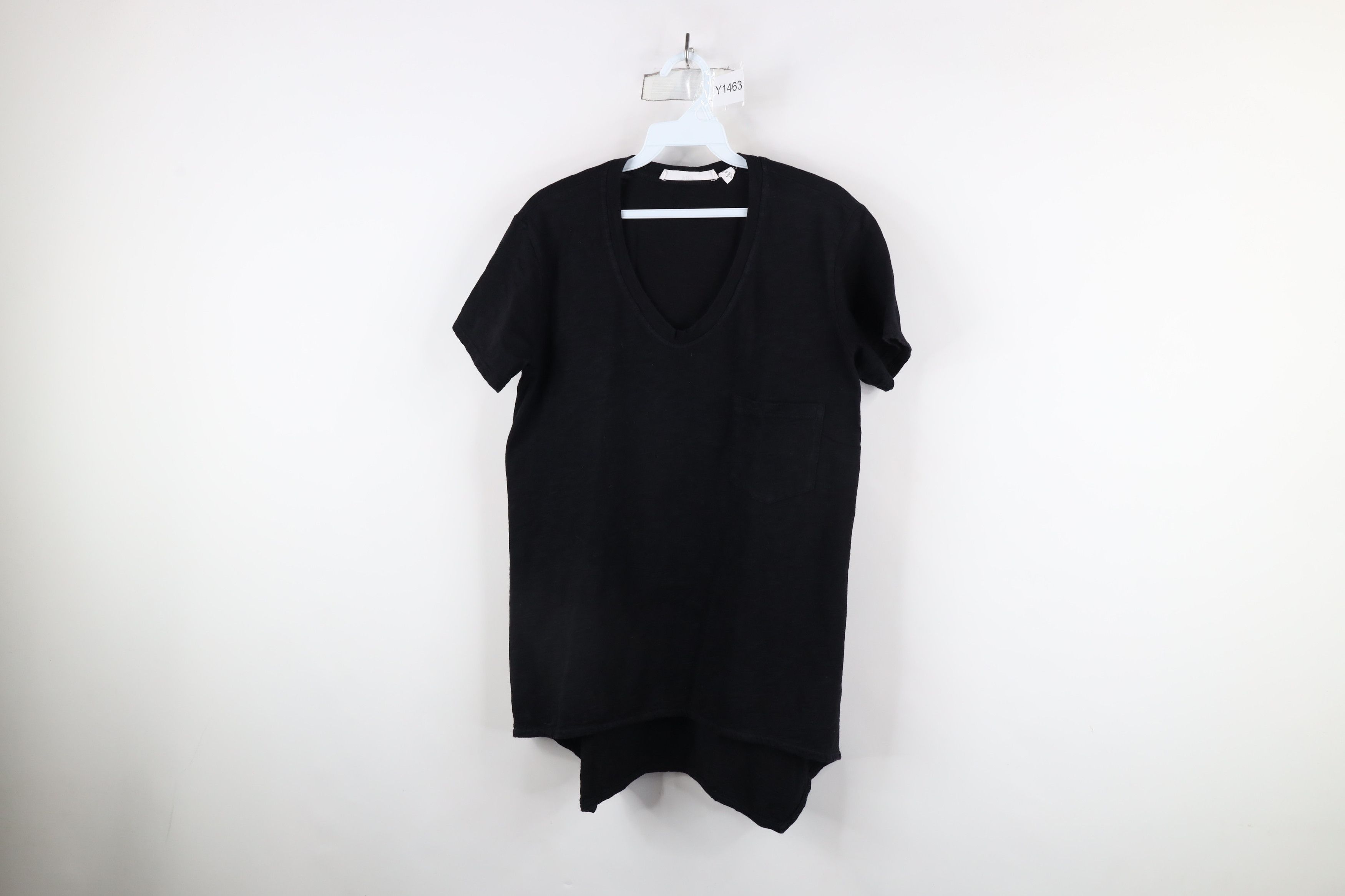 Vintage Wilt Baggy Fit Cotton Jersey Knit Pocket T-Shirt Black USA Size S / US 4 / IT 40 - 1 Thumbnail