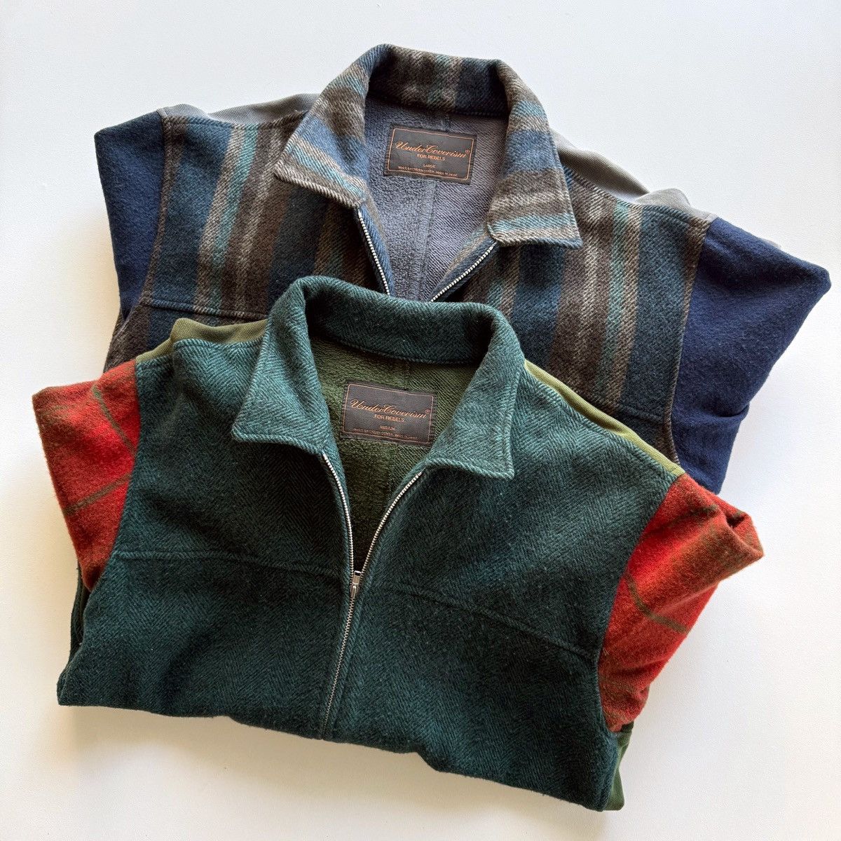 Undercover AW03 Paper Doll Hybrid Reconstructed Wool Jacket Size US M / EU 48-50 / 2 - 16 Thumbnail