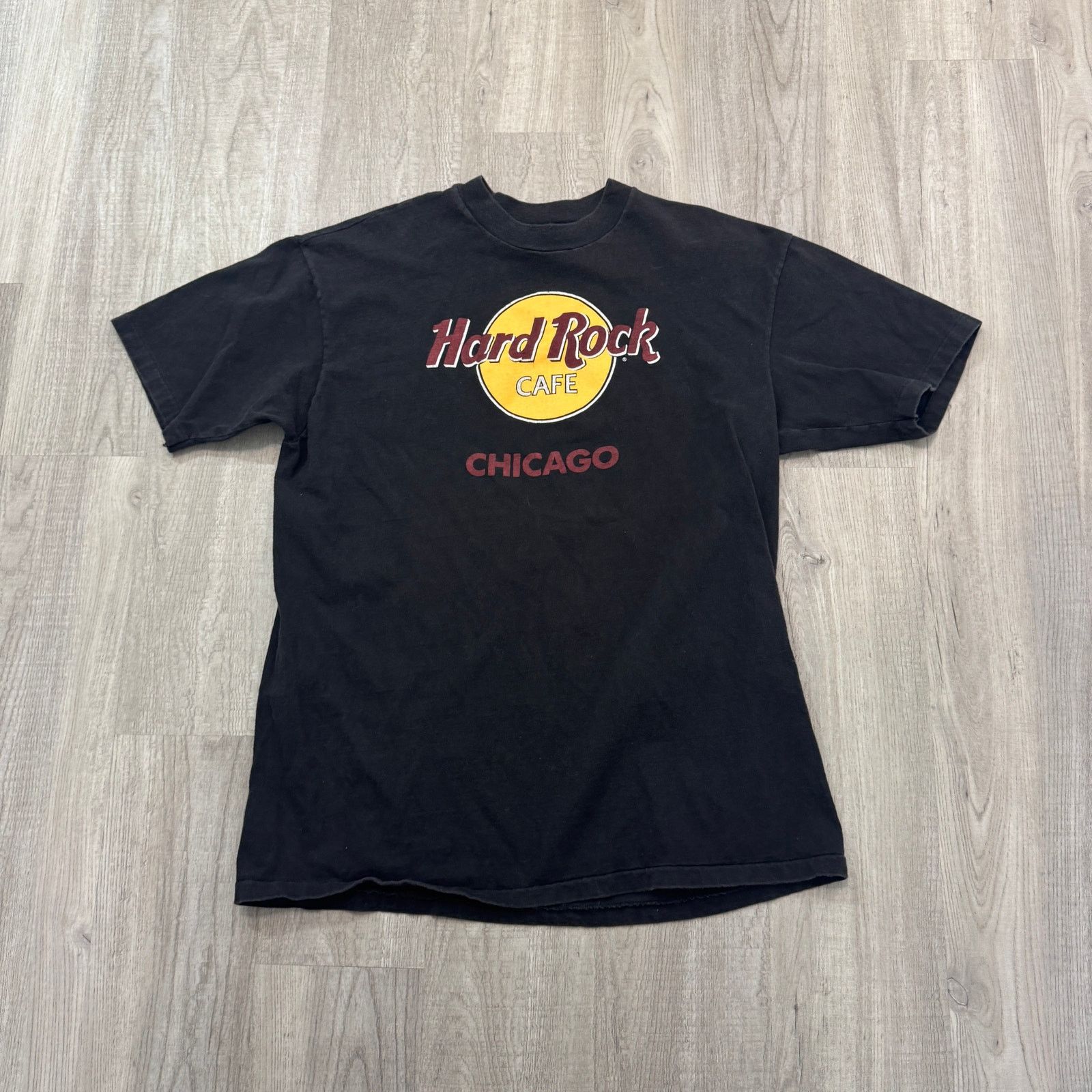 Vintage Vintage Hard Rock Cafe Chicago Shirt Men's Extra Large 90s Size US XL / EU 56 / 4 - 1 Thumbnail