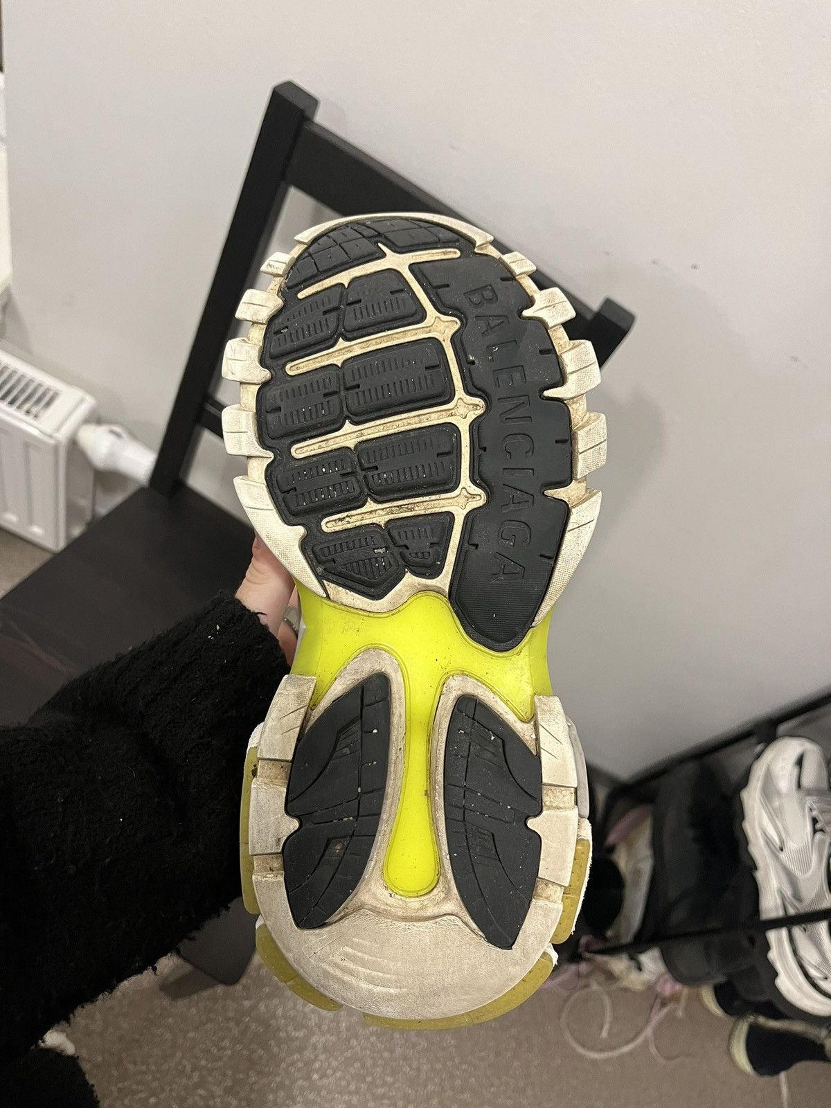 Balenciaga Balenciaga track v1 neon yellow white Size US 8 / EU 41 - 11 Thumbnail