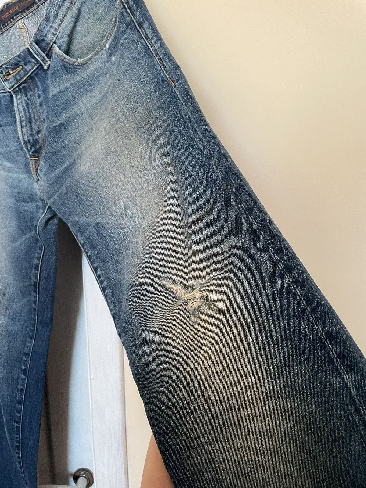 Trussardi × Vintage RARE Trussardi jeans denim PANTS old money luxury Size US 33 - 8 Thumbnail