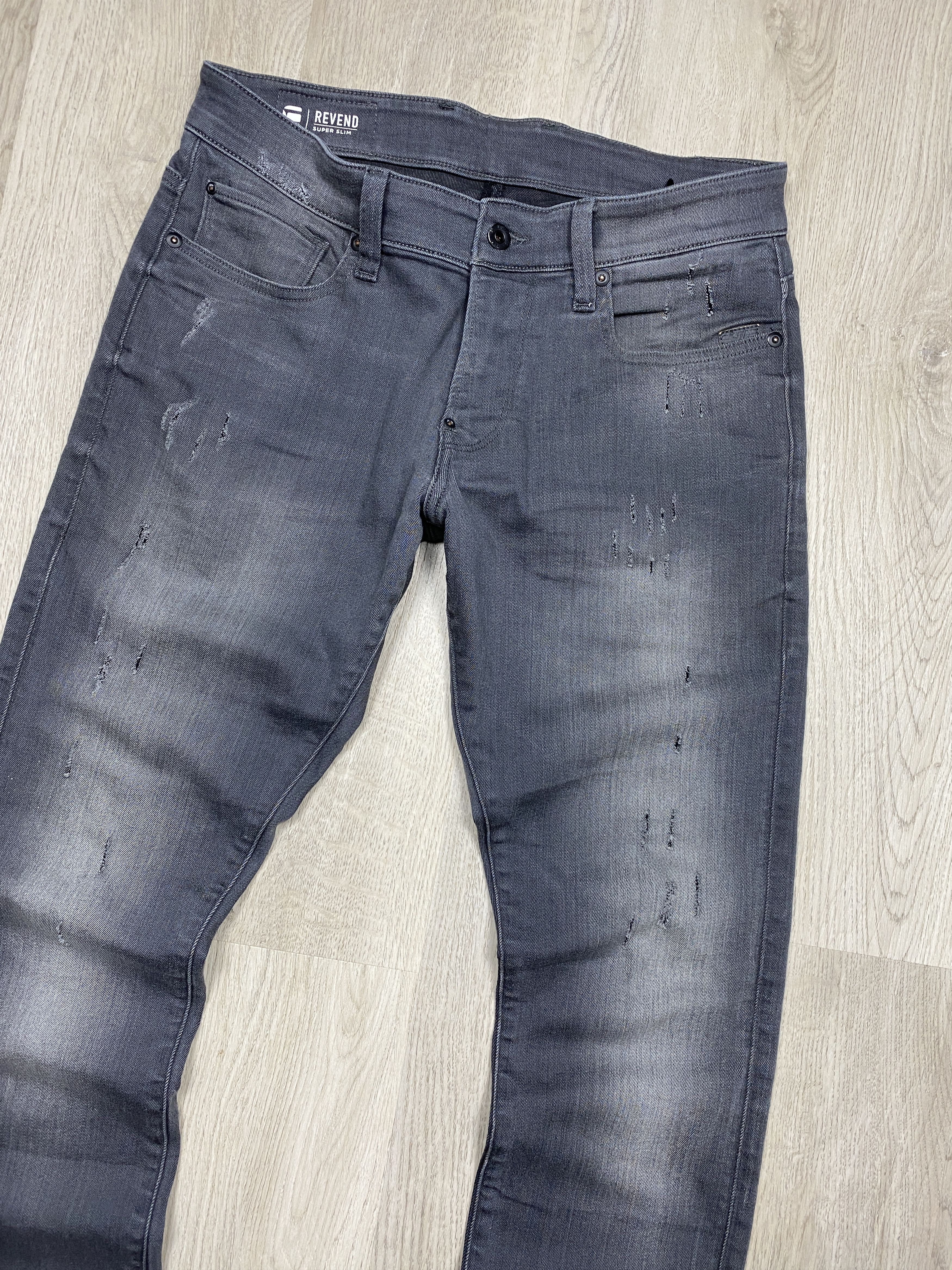 G-Star G Star Raw Vintage Mens Grey Denim Pants Jeans Size US 32 / EU 48 - 2 Thumbnail