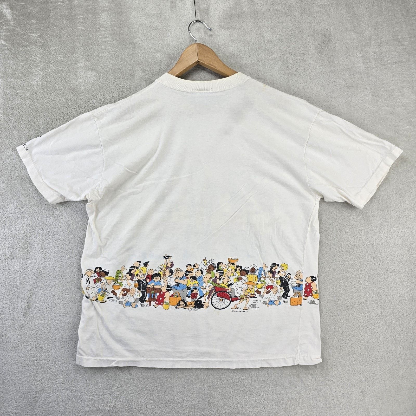 Other Vintage I Survived Hong Kong Tourist Shirt XL Dim Sum 90s Size US XL / EU 56 / 4 - 10 Thumbnail