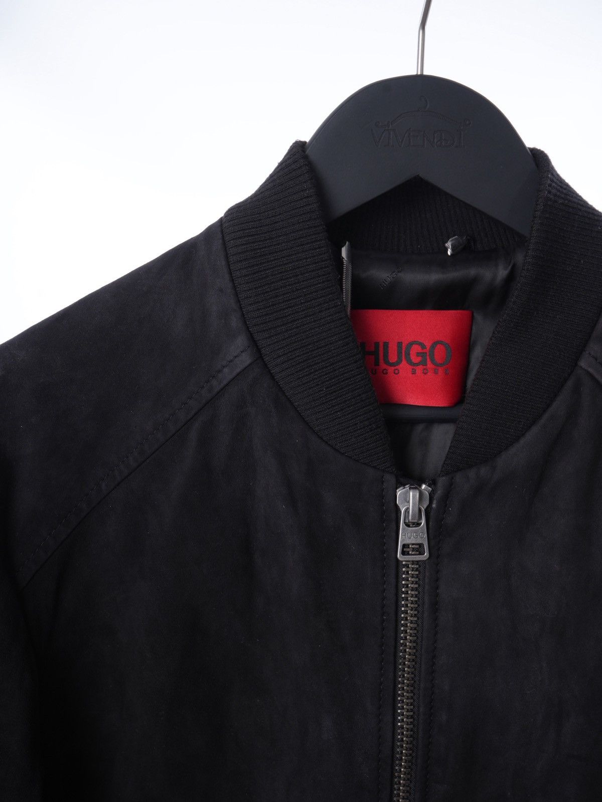 Hugo Boss Hugo boss Leather Suede Bomber Jacket M Size US M / EU 48-50 / 2 - 3 Thumbnail