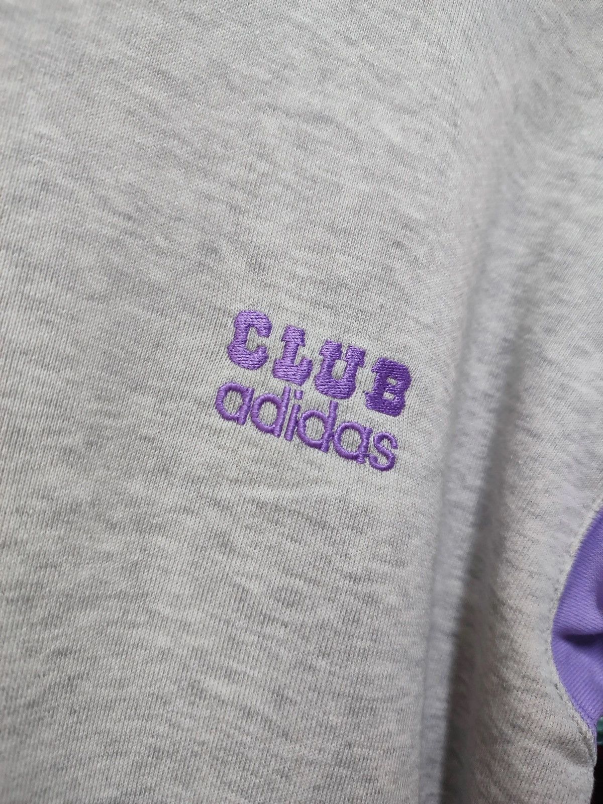 Adidas Early 2000s Adidas Club Sweatshirt – Made in Japan Size US L / EU 52-54 / 3 - 3 Thumbnail
