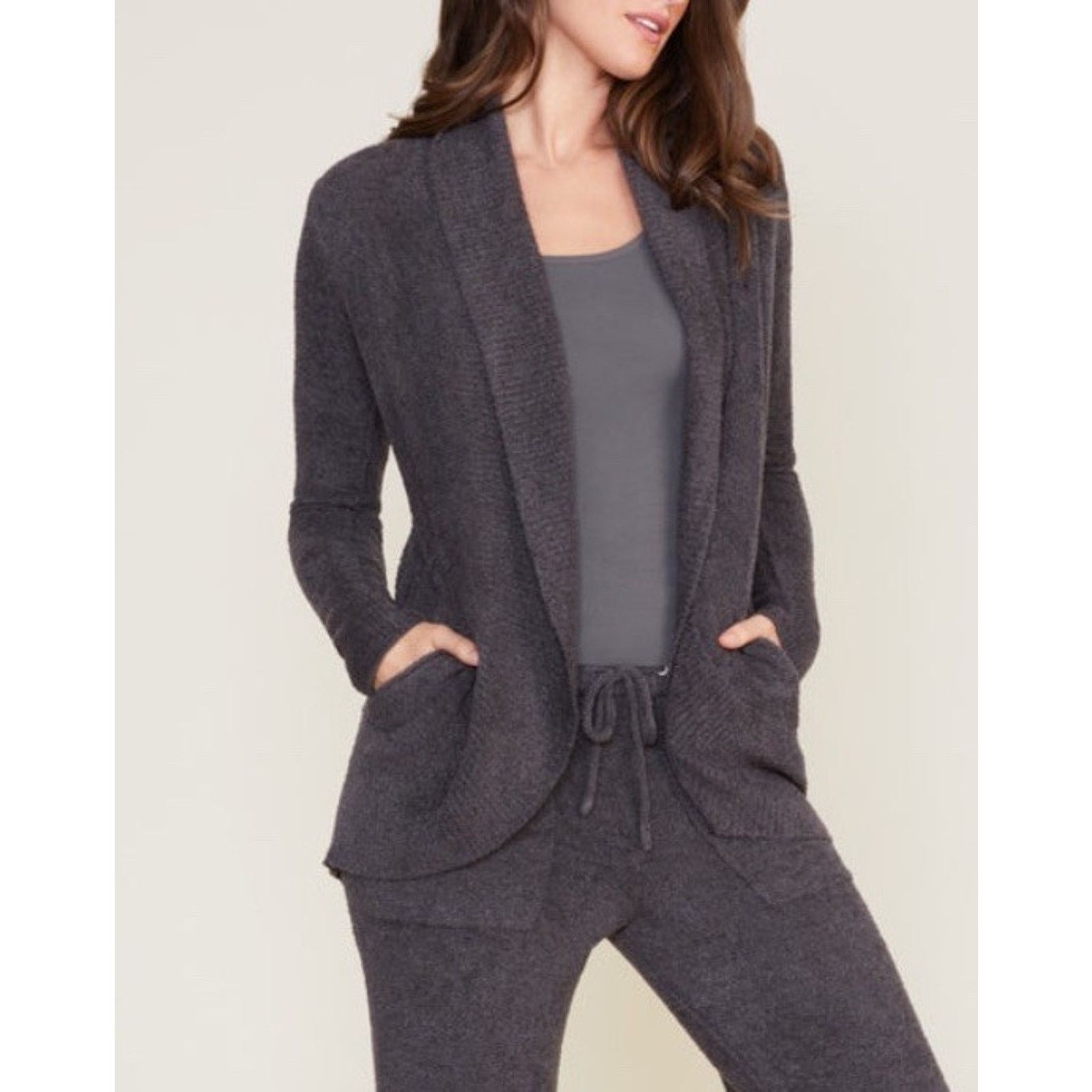 Barena Venezia Barefoot Dreams CozyChic Lite Circle Cardigan Large A002006 Size L / US 10 / IT 46 - 1 Thumbnail
