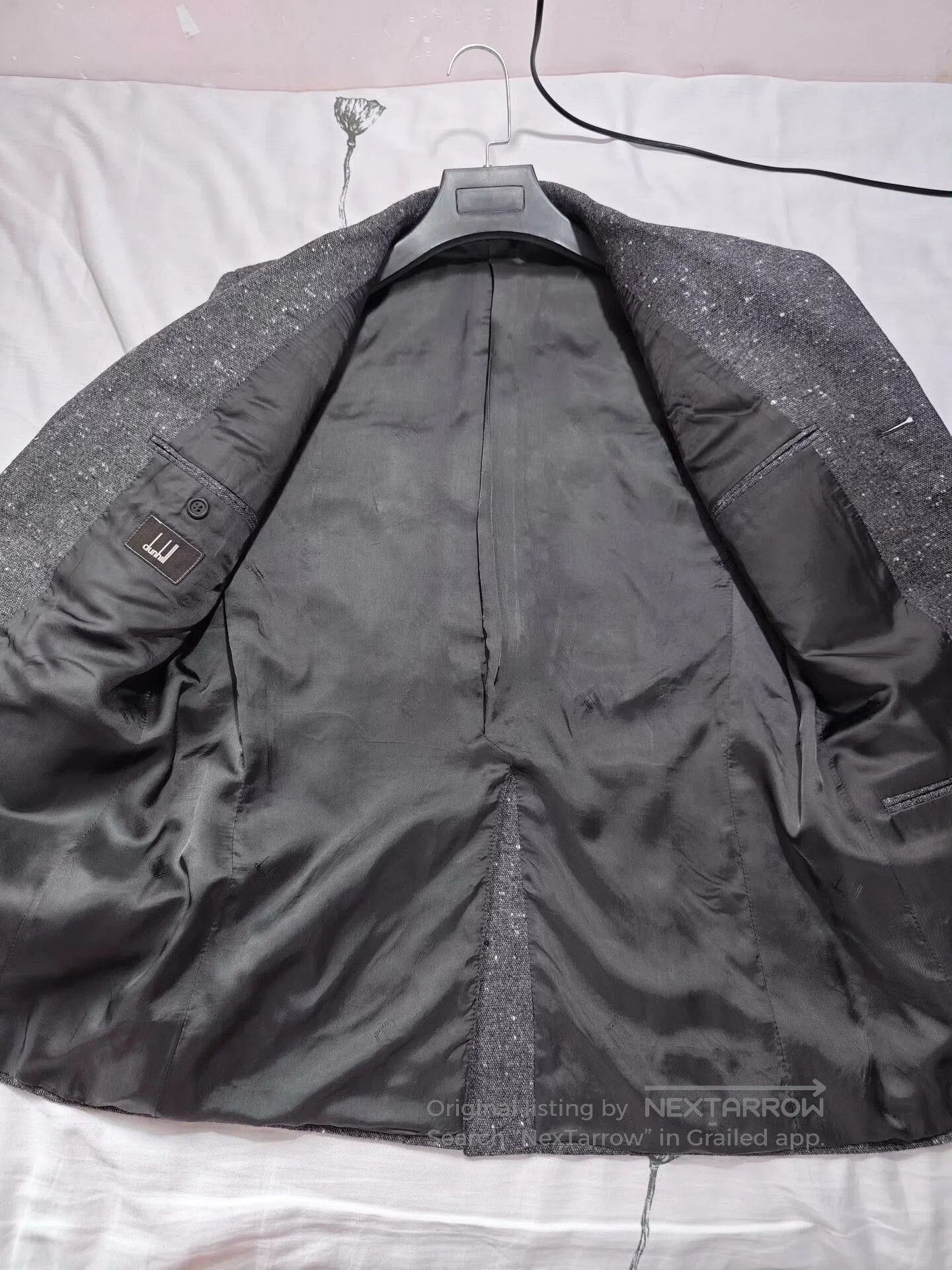 Alfred Dunhill Dunhill Gray Wool Cashmere Suit Jacket. Size US M / EU 48-50 / 2 - 6 Thumbnail