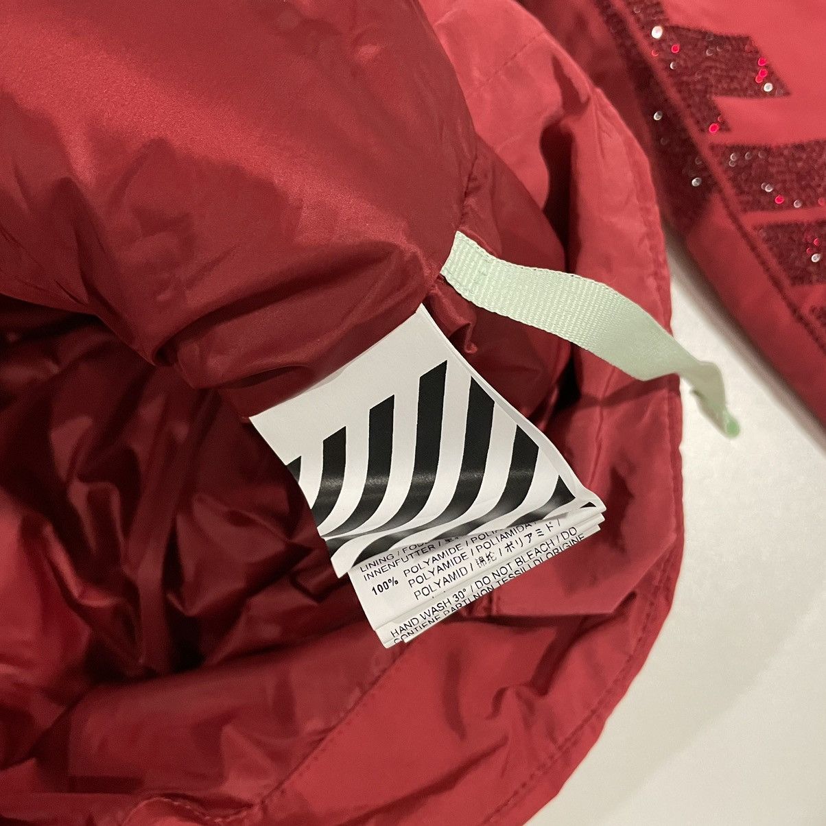 Off-White Off-White red diamond logo detachable puffer jkt Size US L / EU 52-54 / 3 - 8 Thumbnail