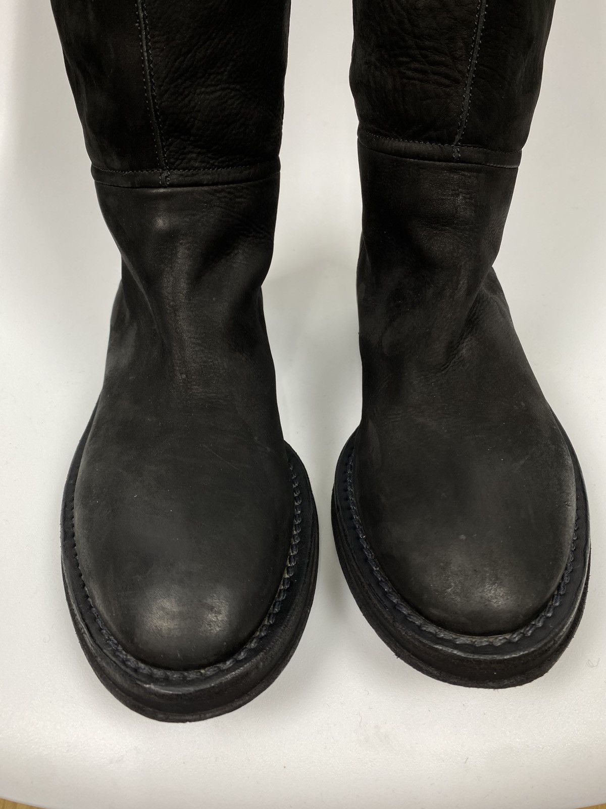 VIC MATI Vic Matie Genuine Leather Waxed Boots Sock size 37 Size US 7 / IT 37 - 5 Thumbnail