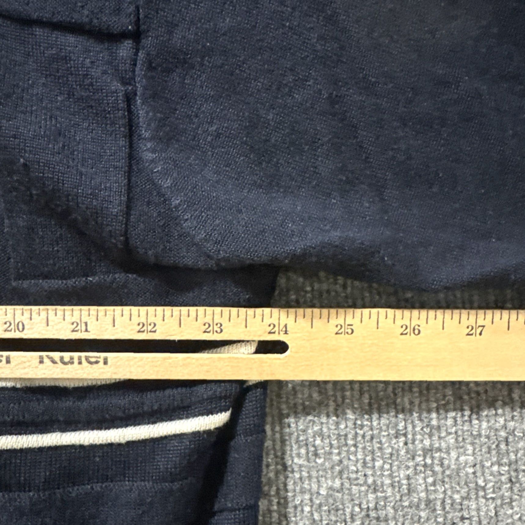 Stacy Adams VINTAGE Stacy Adams Long Sleeve Quarter Zip-Up Sweater Men’s 2XL TALL Blue Pullover Big & Tall Size US XXL / EU 58 / 5 - 7 Thumbnail